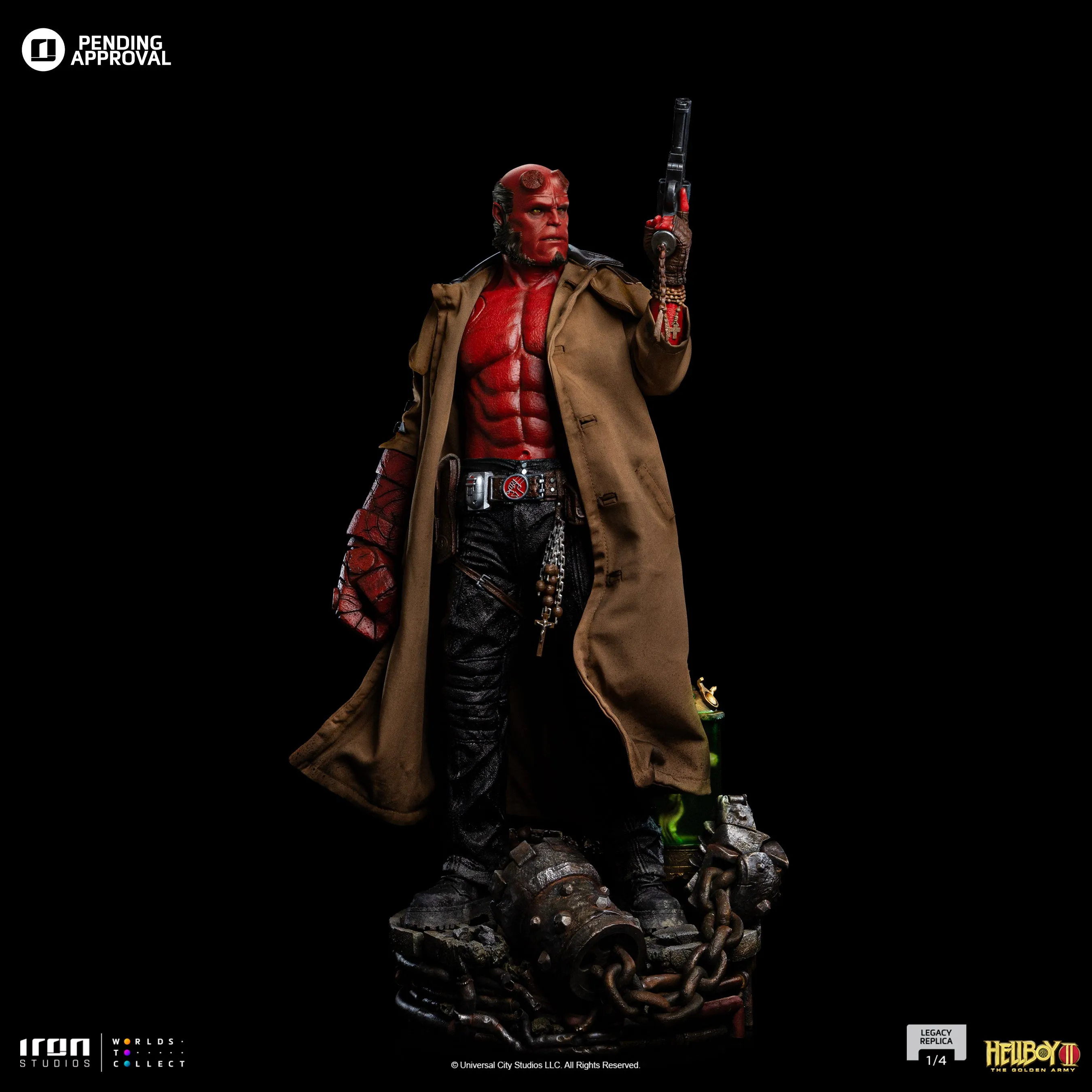 Hellboy Hellboy 2 1/4 Scale Statue Pre-order