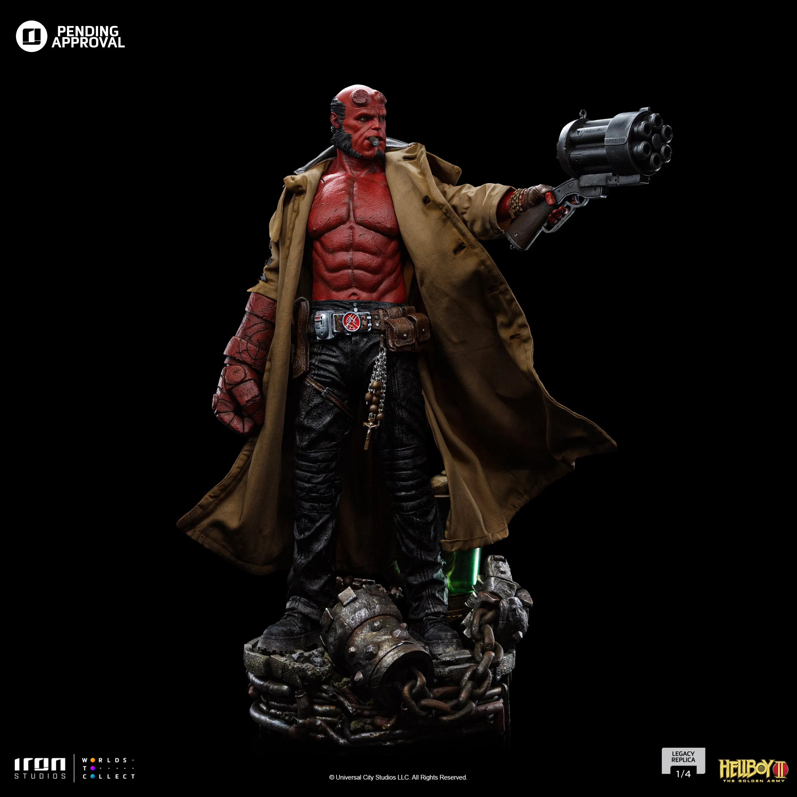 Hellboy Hellboy 2 1/4 Scale Statue Pre-order