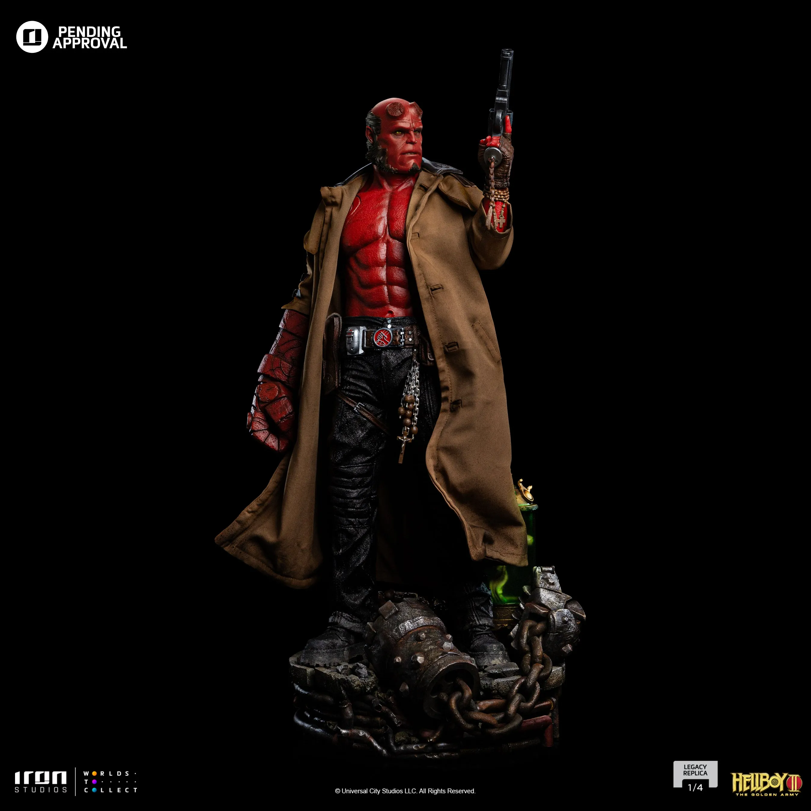 Hellboy Hellboy 2 1/4 Scale Statue Pre-order