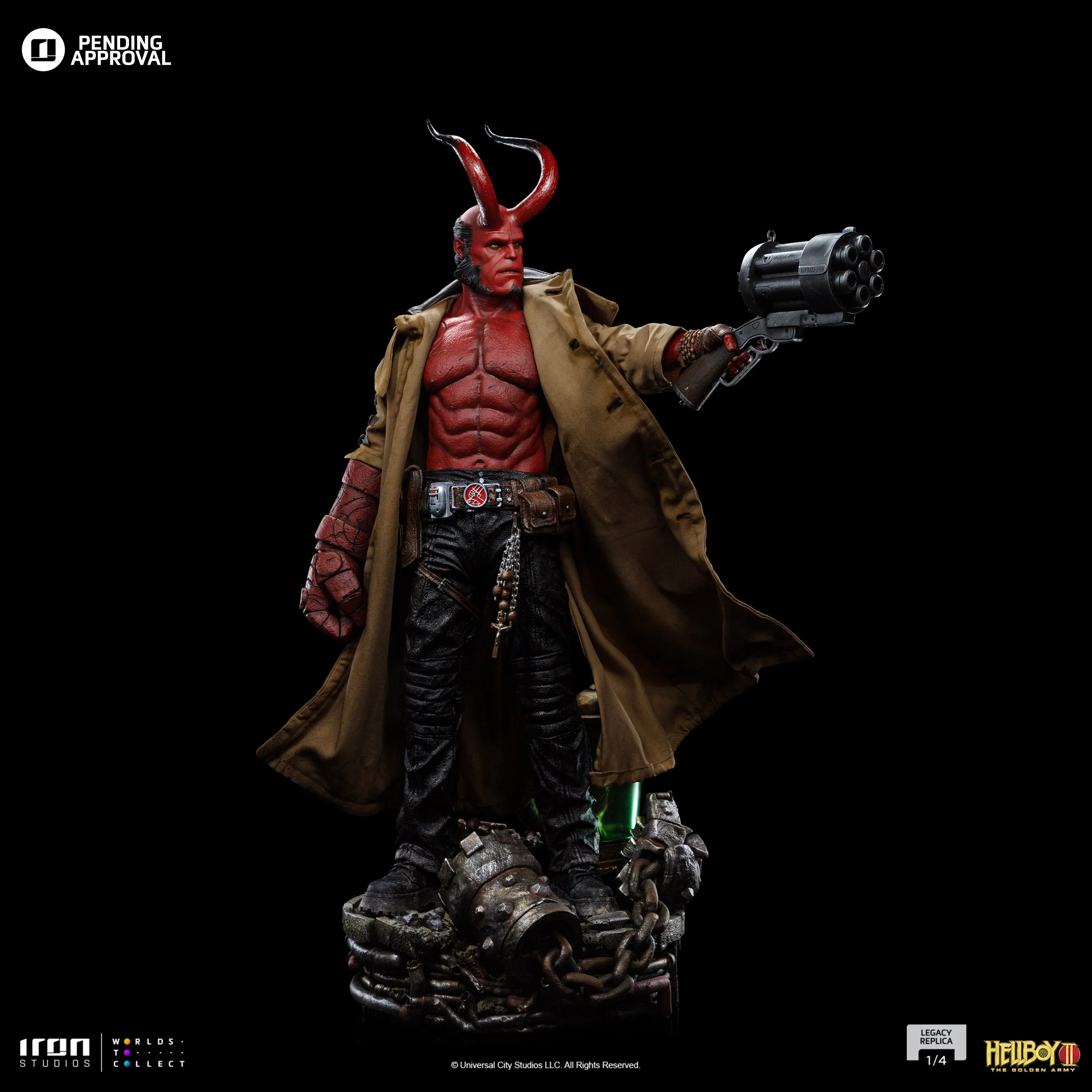 Hellboy Hellboy 2 1/4 Scale Statue Pre-order