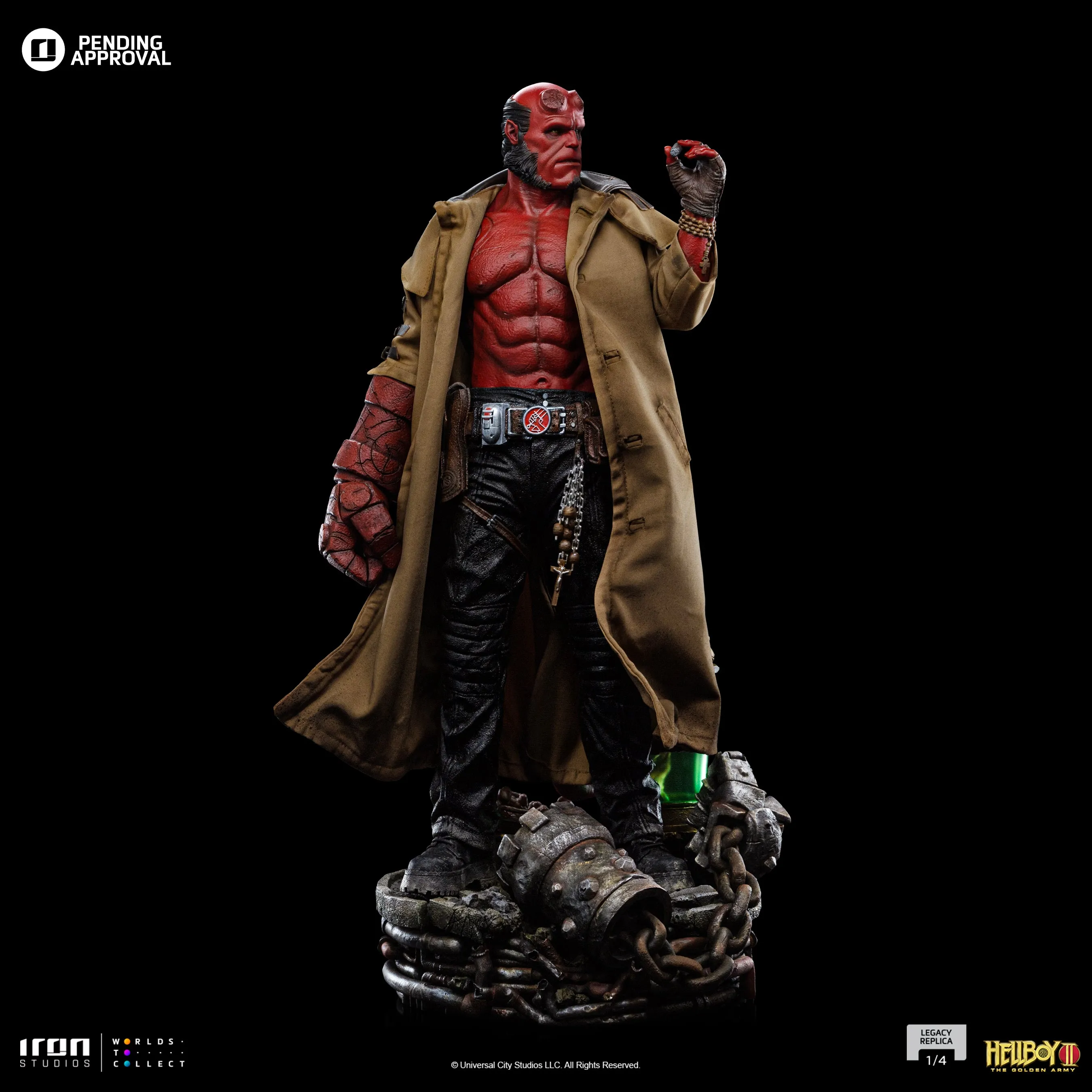 Hellboy Hellboy 2 1/4 Scale Statue Pre-order