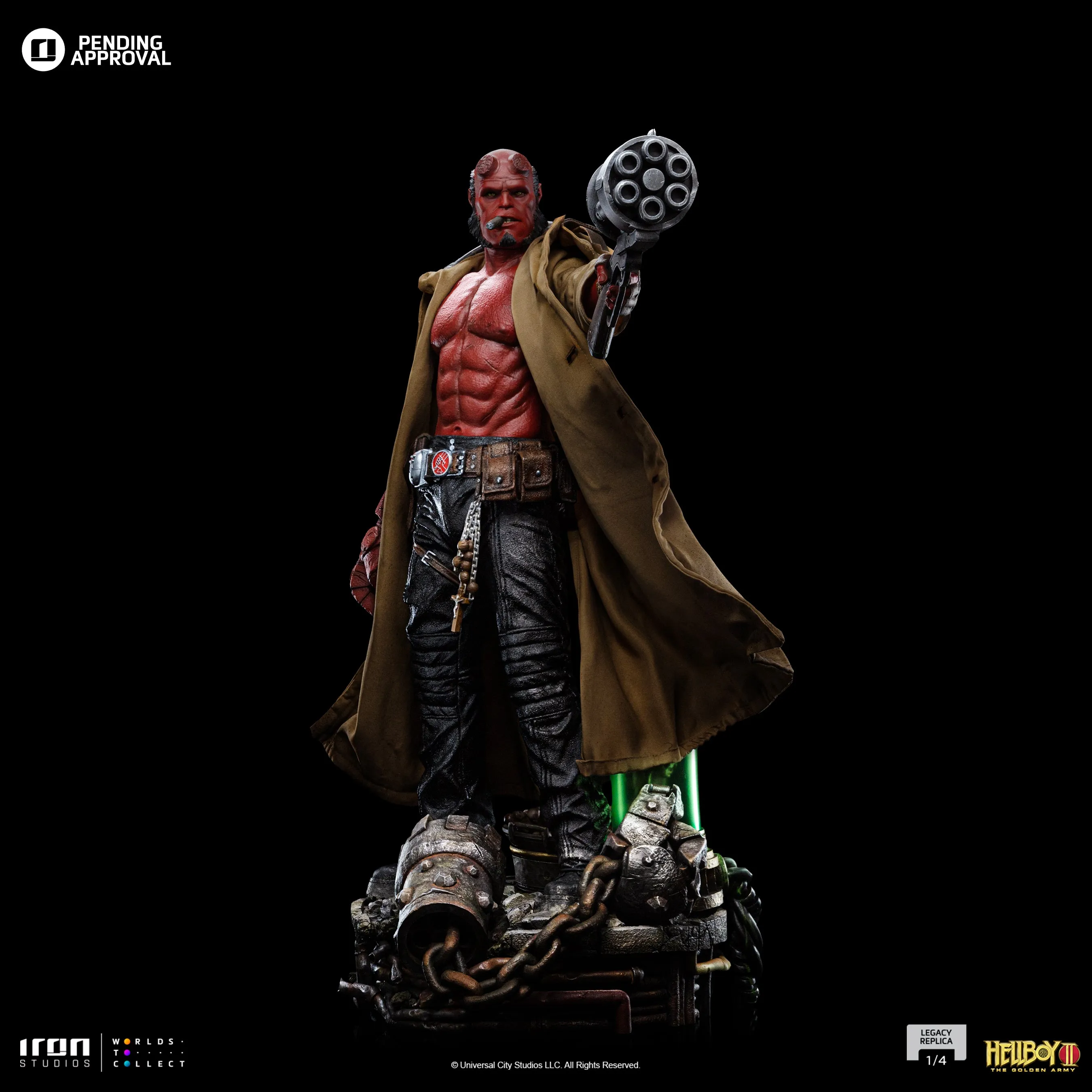 Hellboy Hellboy 2 1/4 Scale Statue Pre-order