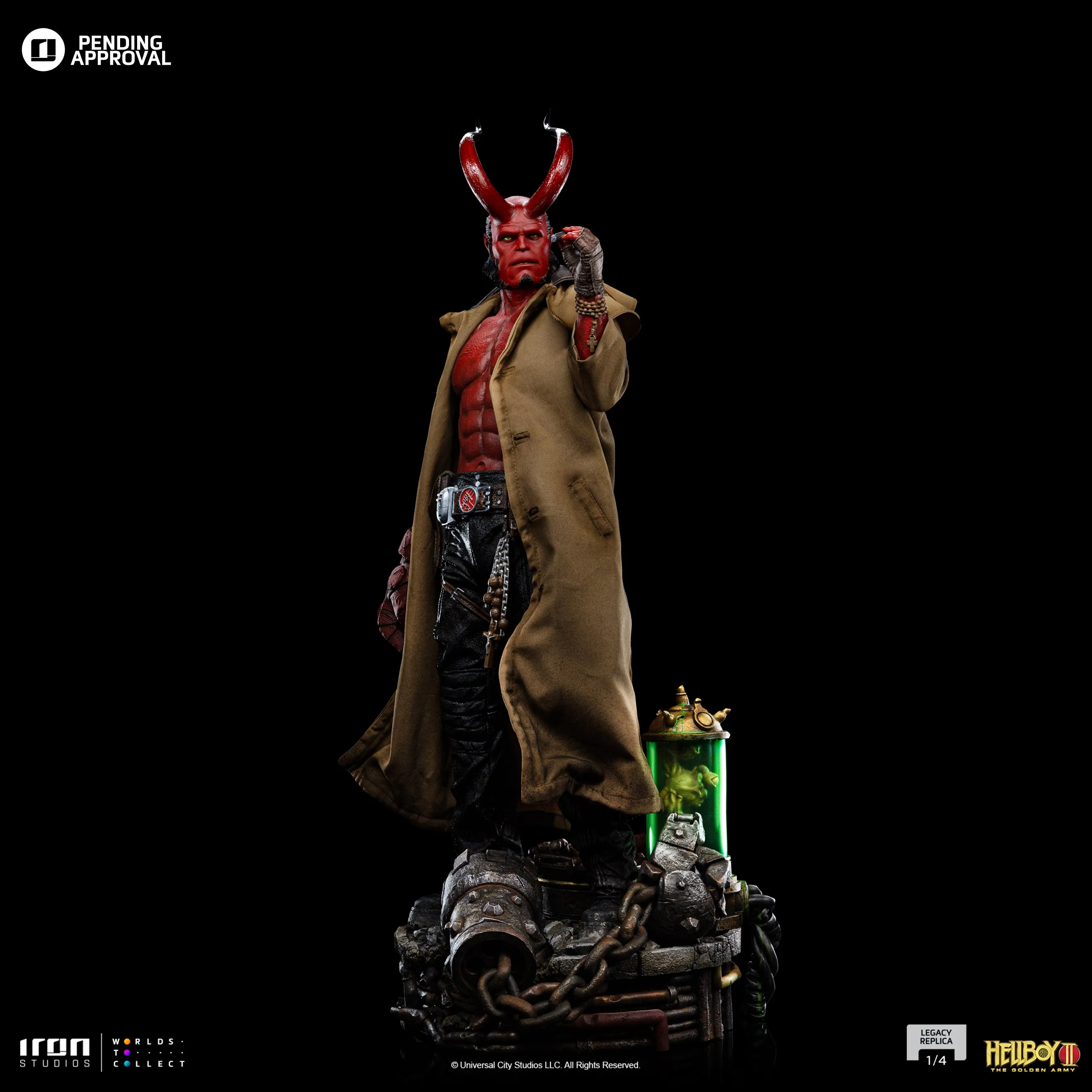 Hellboy Hellboy 2 1/4 Scale Statue Pre-order