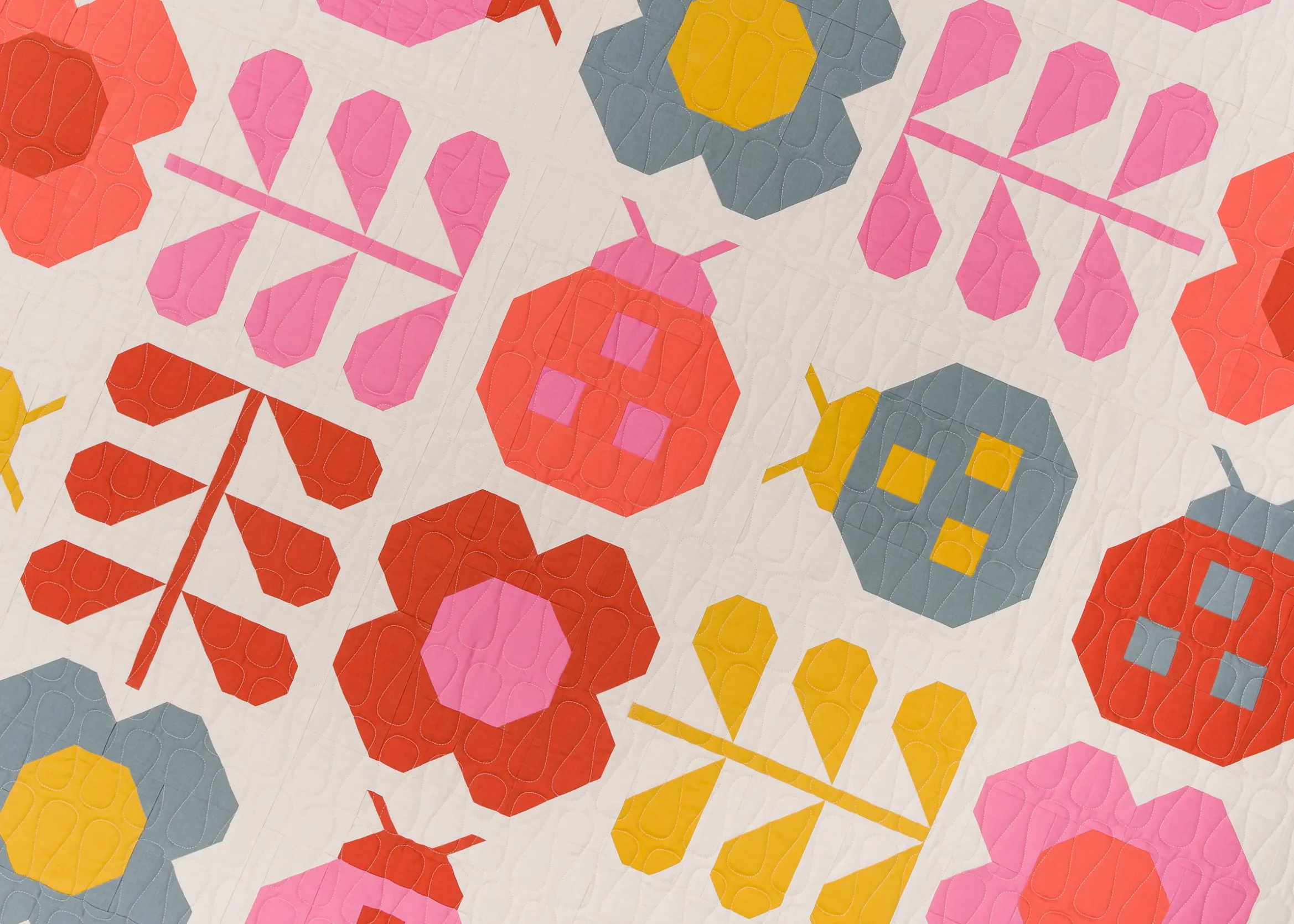 Hello Spring Quilt Paper Pattern | Pen   Paper Patterns