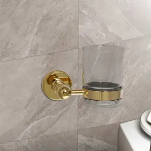 Hera Tumbler Holder - Brass