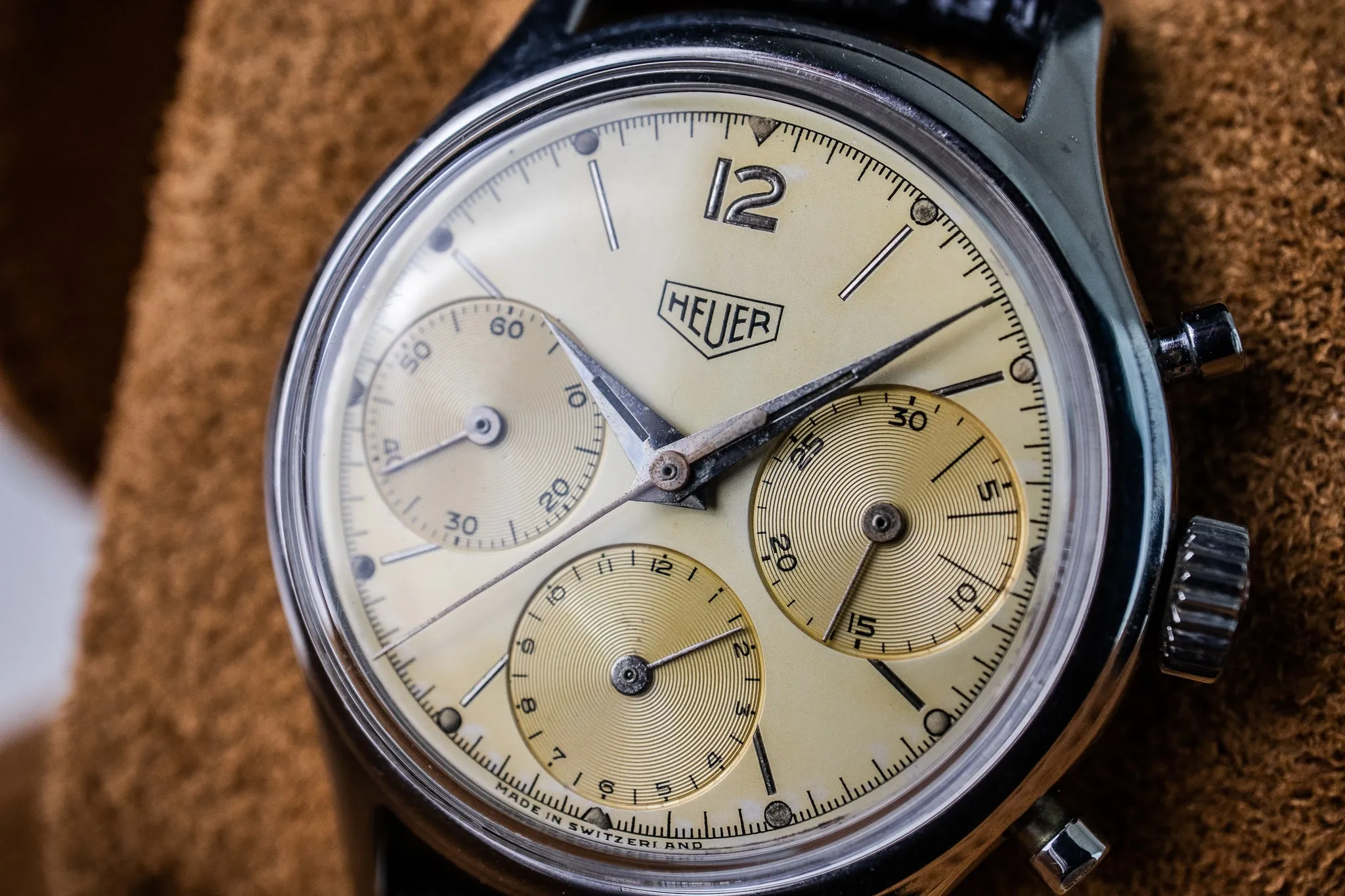 Heuer Chronograph Ref: 2444 Pre-Carrera
