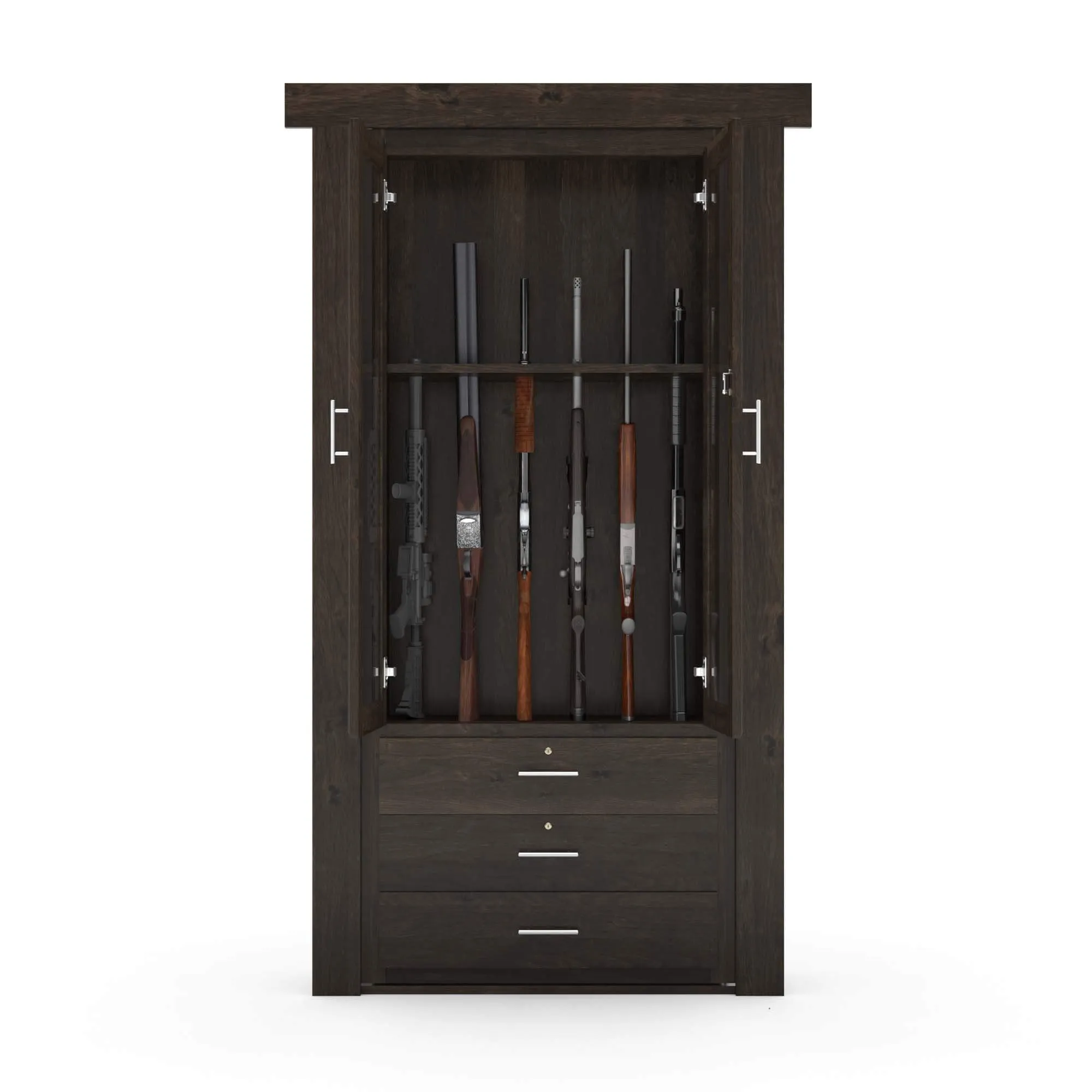 Hidden Gun Cabinet Door