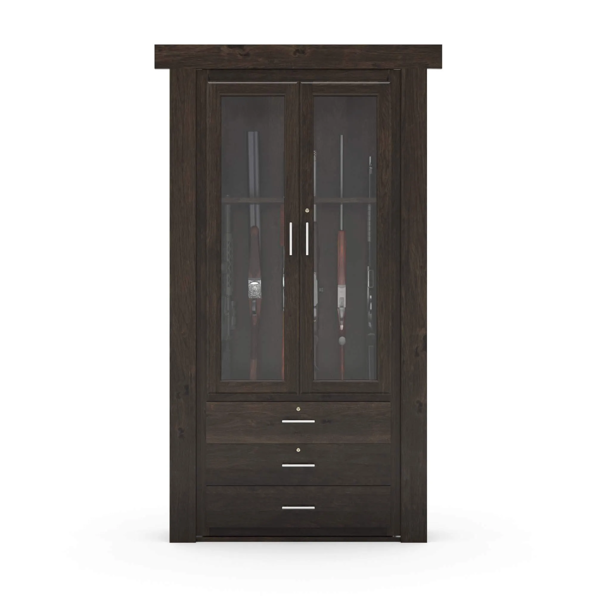 Hidden Gun Cabinet Door