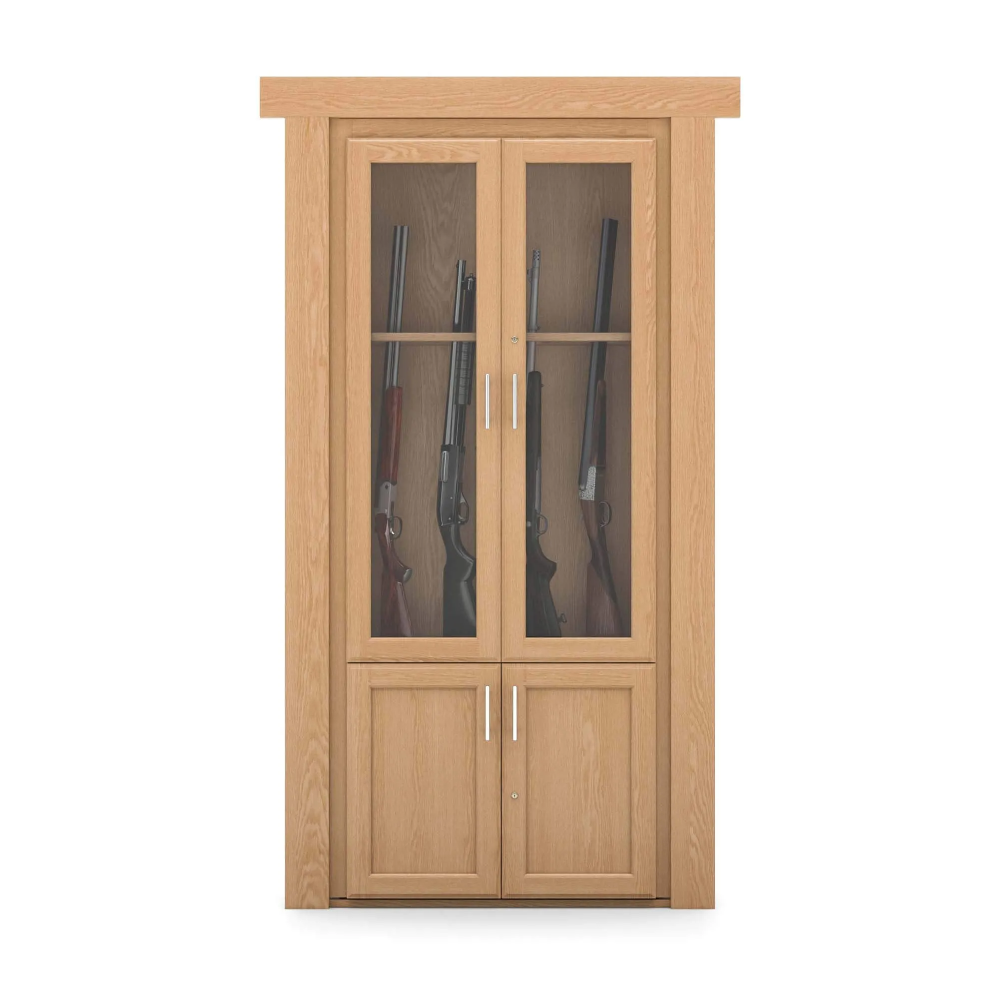 Hidden Gun Cabinet Door