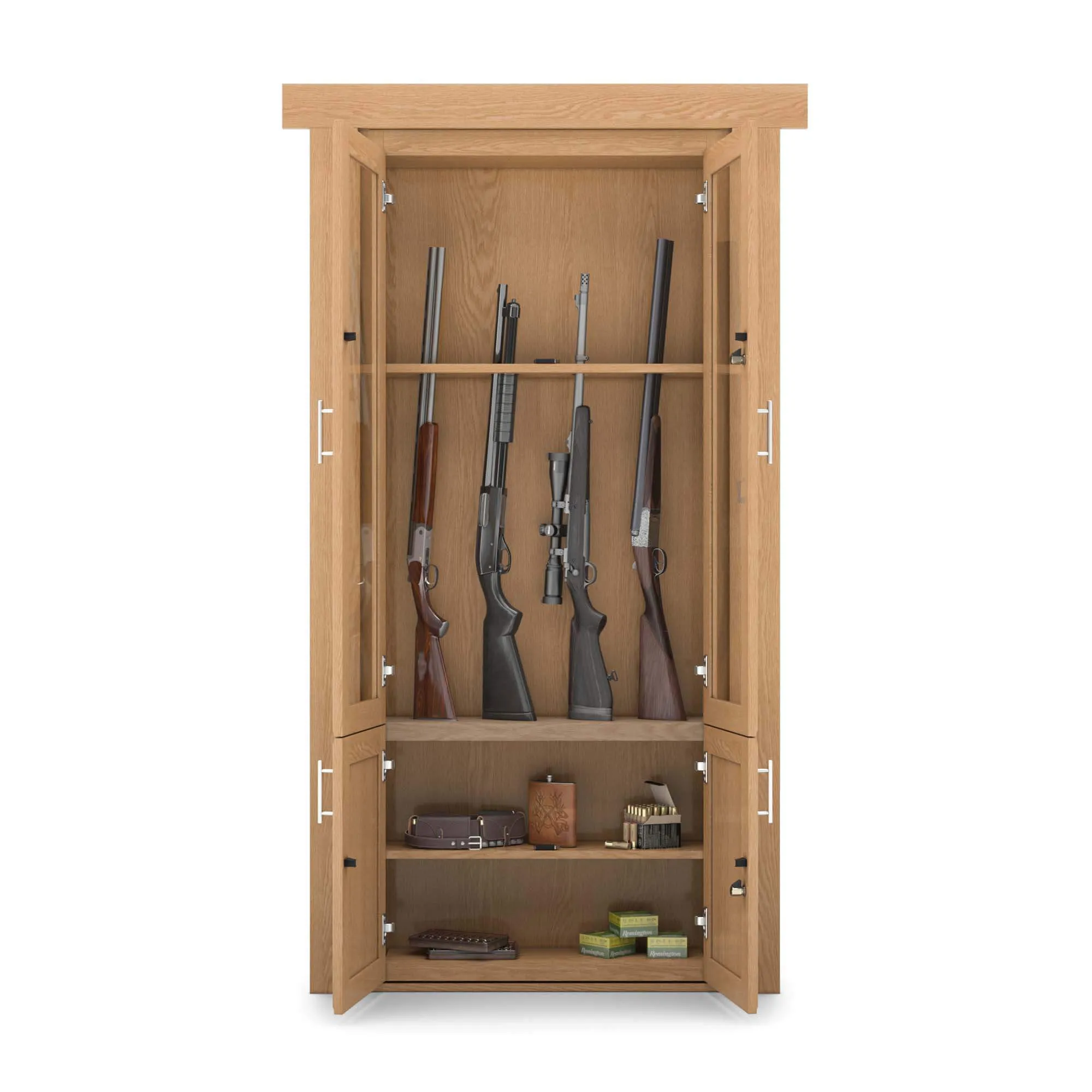 Hidden Gun Cabinet Door