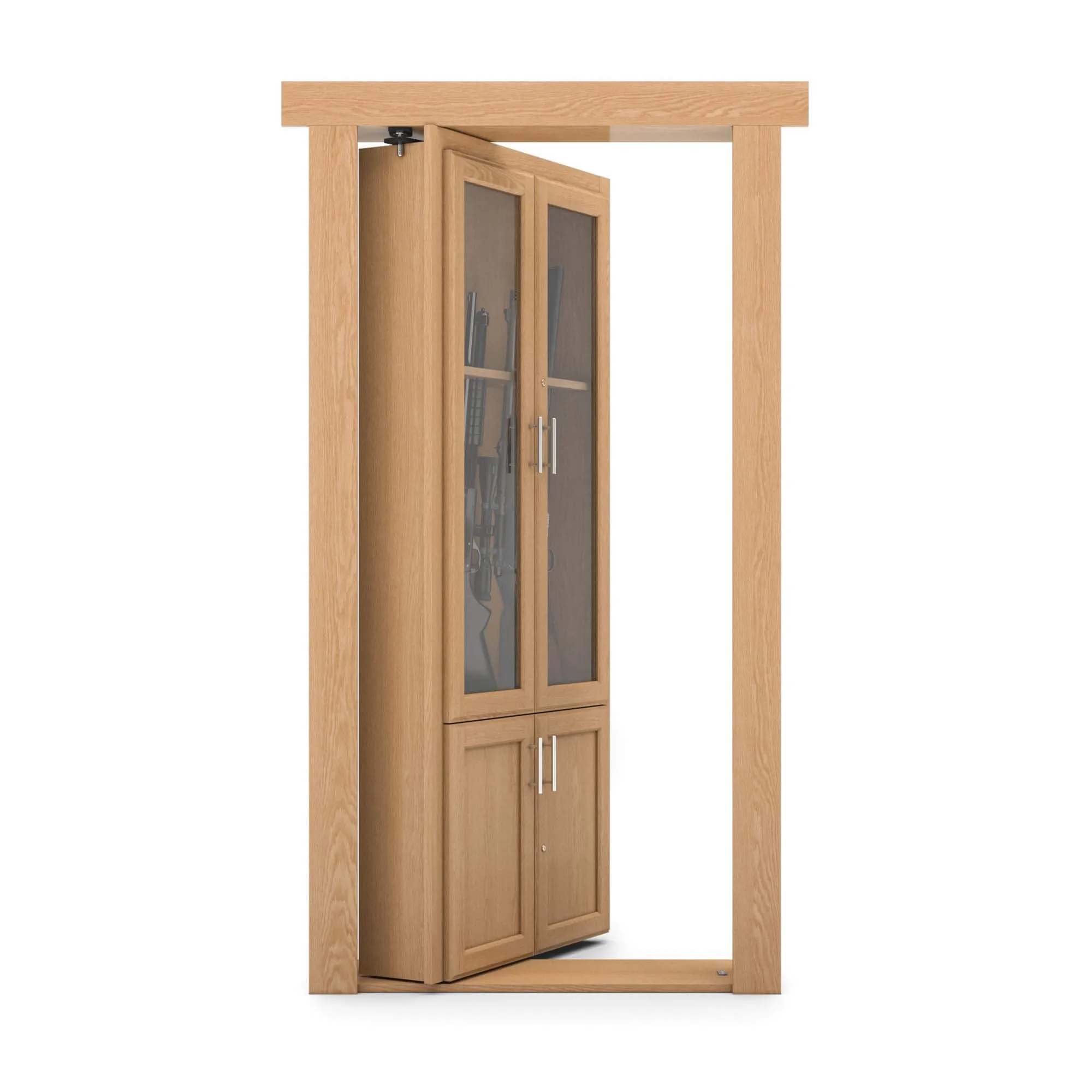 Hidden Gun Cabinet Door