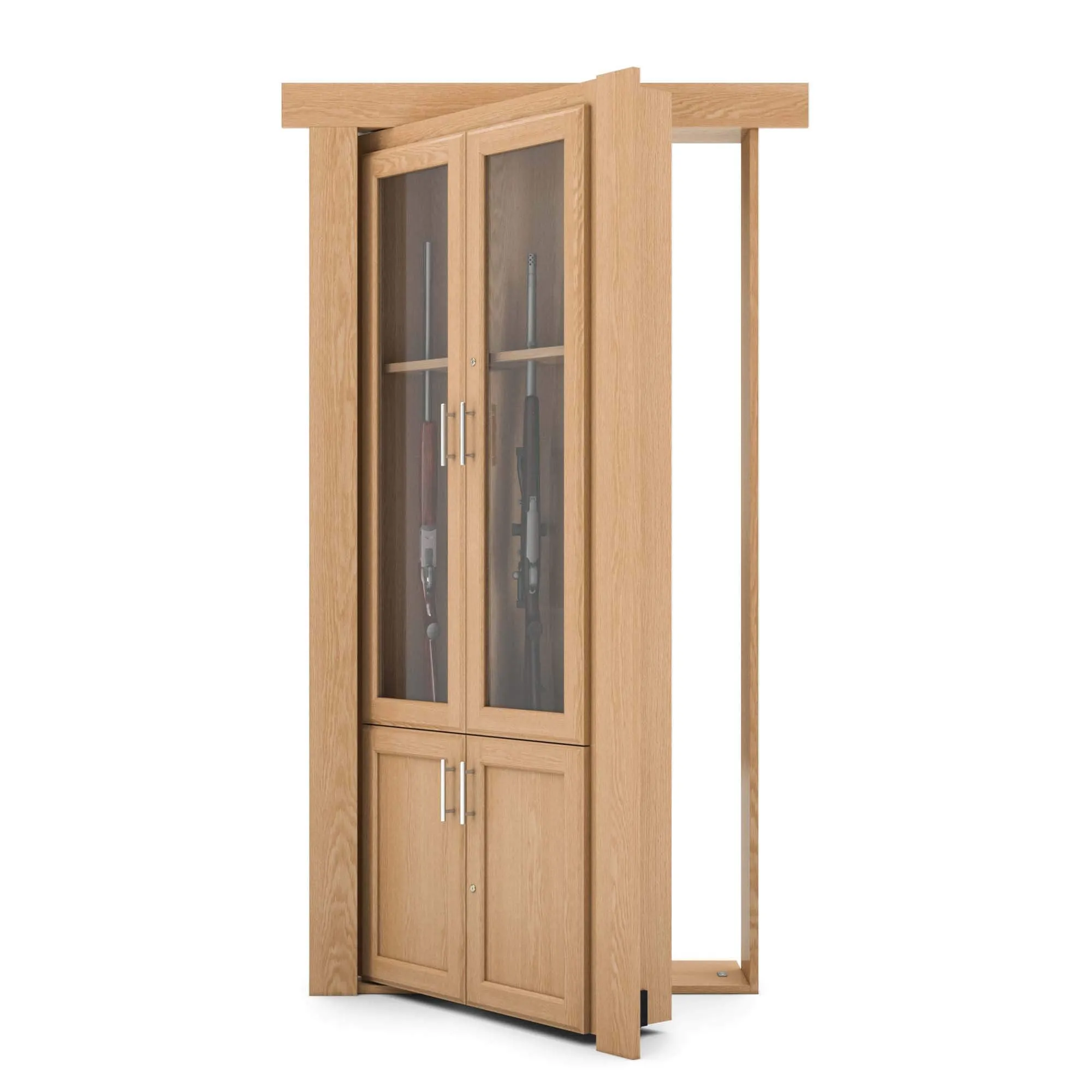 Hidden Gun Cabinet Door