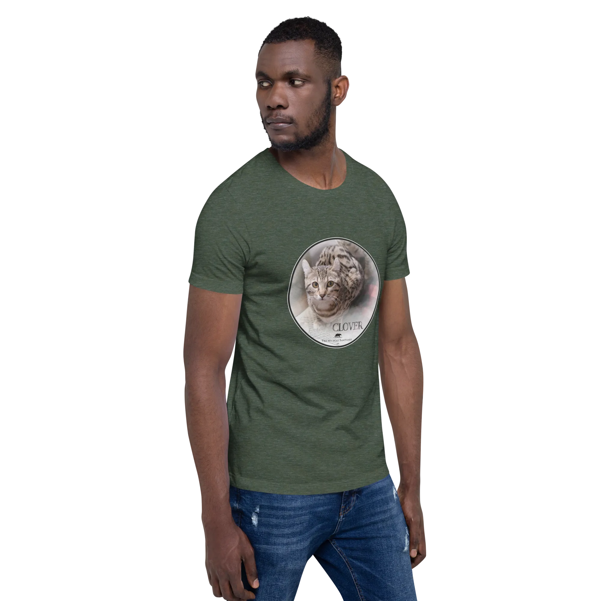 Highlander Lynx Hybrid Clover Unisex t-shirt