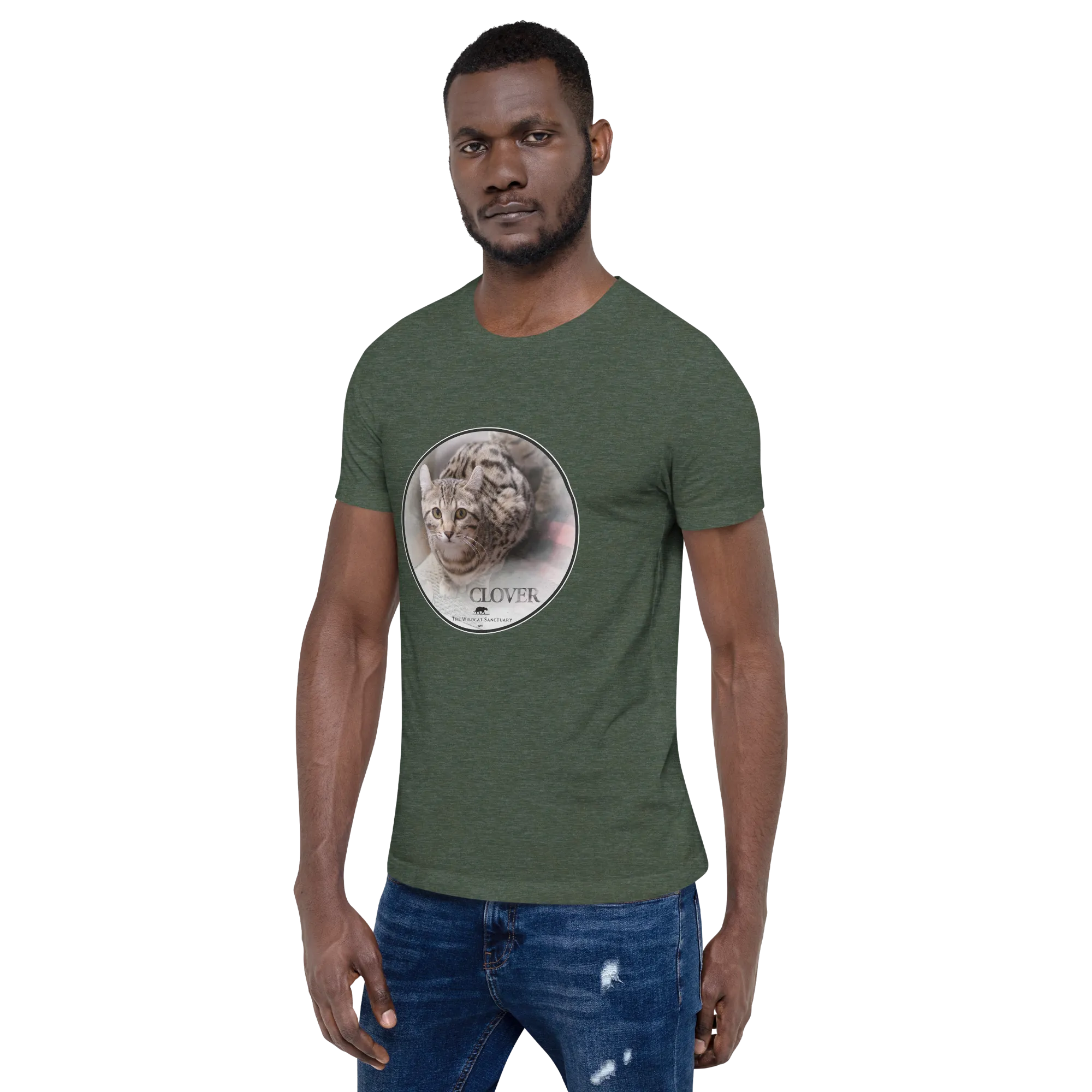 Highlander Lynx Hybrid Clover Unisex t-shirt