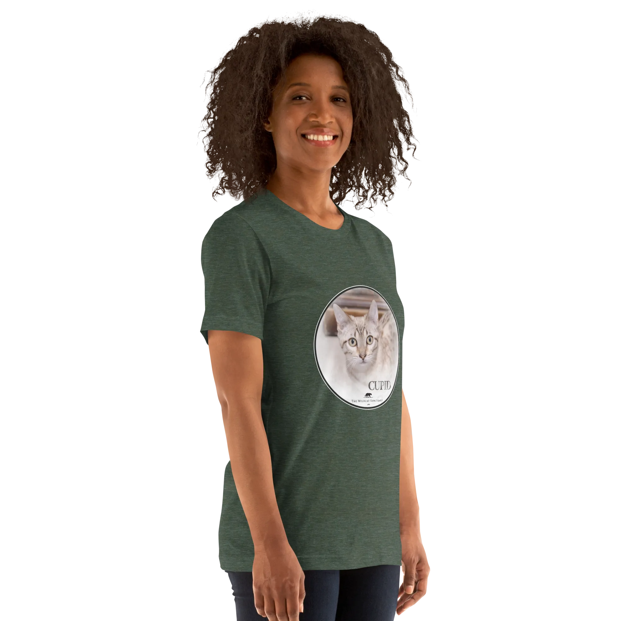 Highlander Lynx Hybrid Cupid Unisex t-shirt