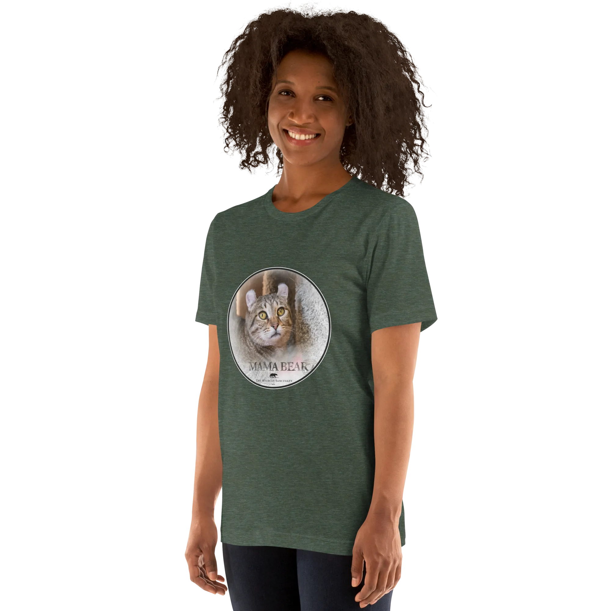 Highlander Lynx Hybrid Mama Bear Unisex t-shirt