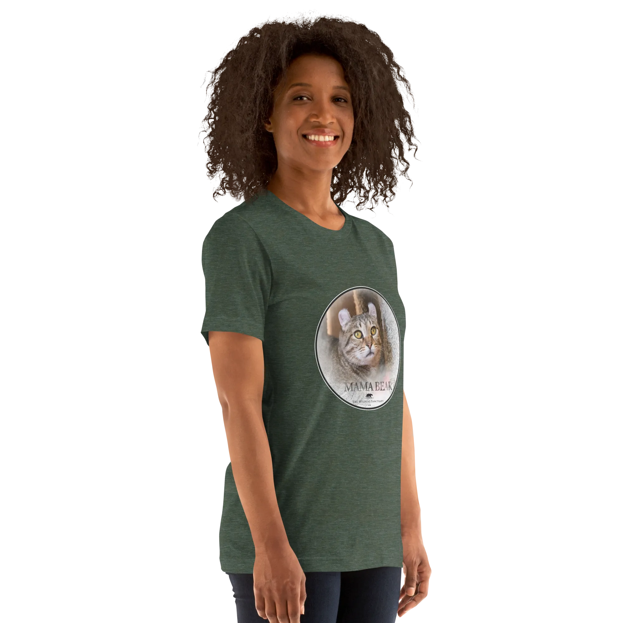 Highlander Lynx Hybrid Mama Bear Unisex t-shirt
