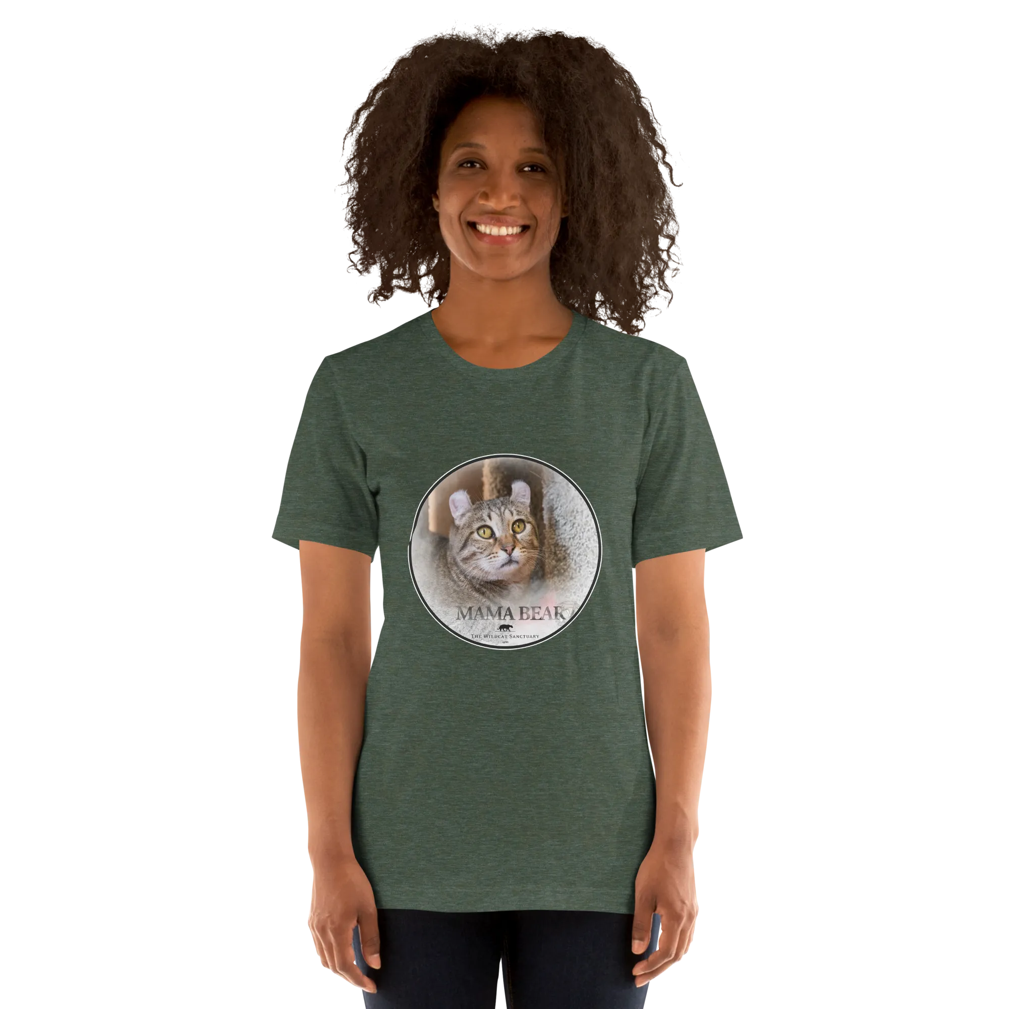 Highlander Lynx Hybrid Mama Bear Unisex t-shirt
