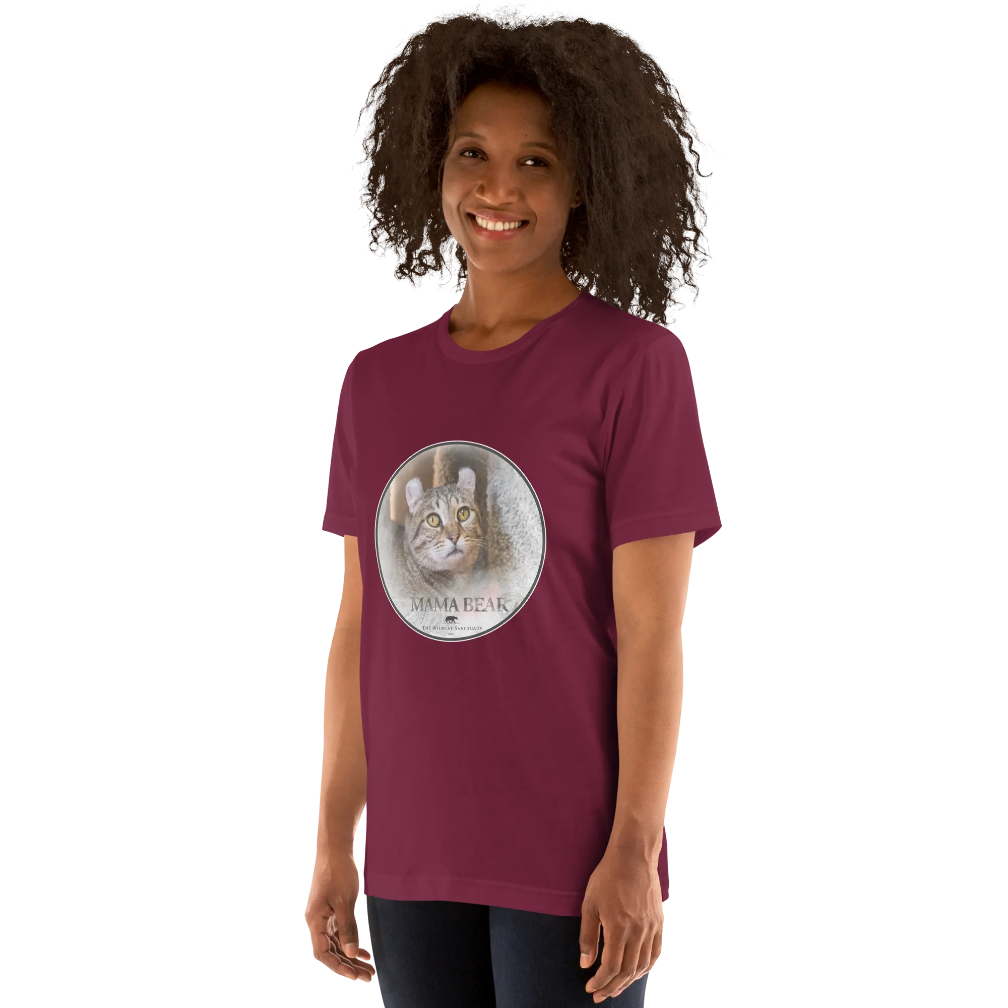 Highlander Lynx Hybrid Mama Bear Unisex t-shirt