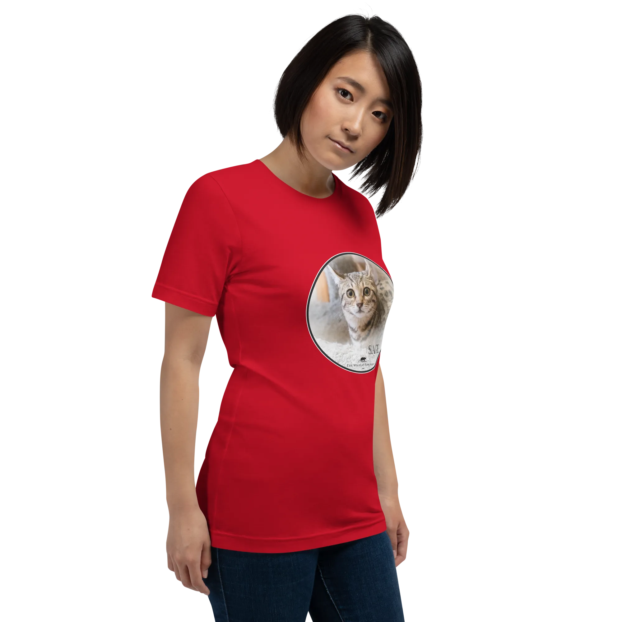 Highlander Lynx Hybrid Sage Unisex t-shirt