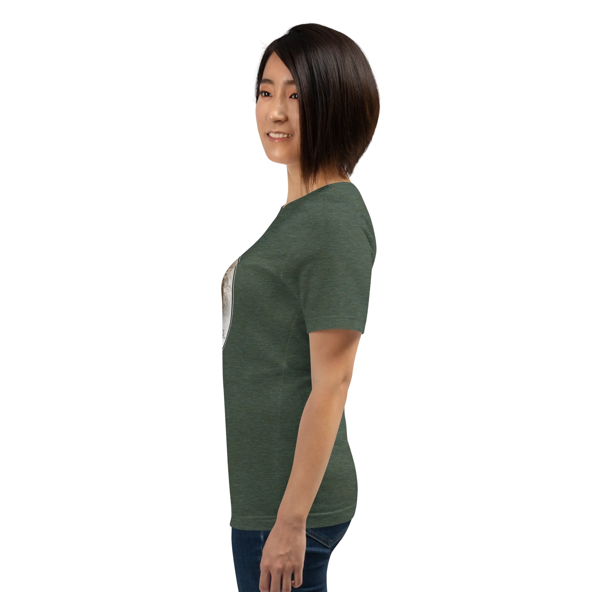 Highlander Lynx Hybrid Sage Unisex t-shirt