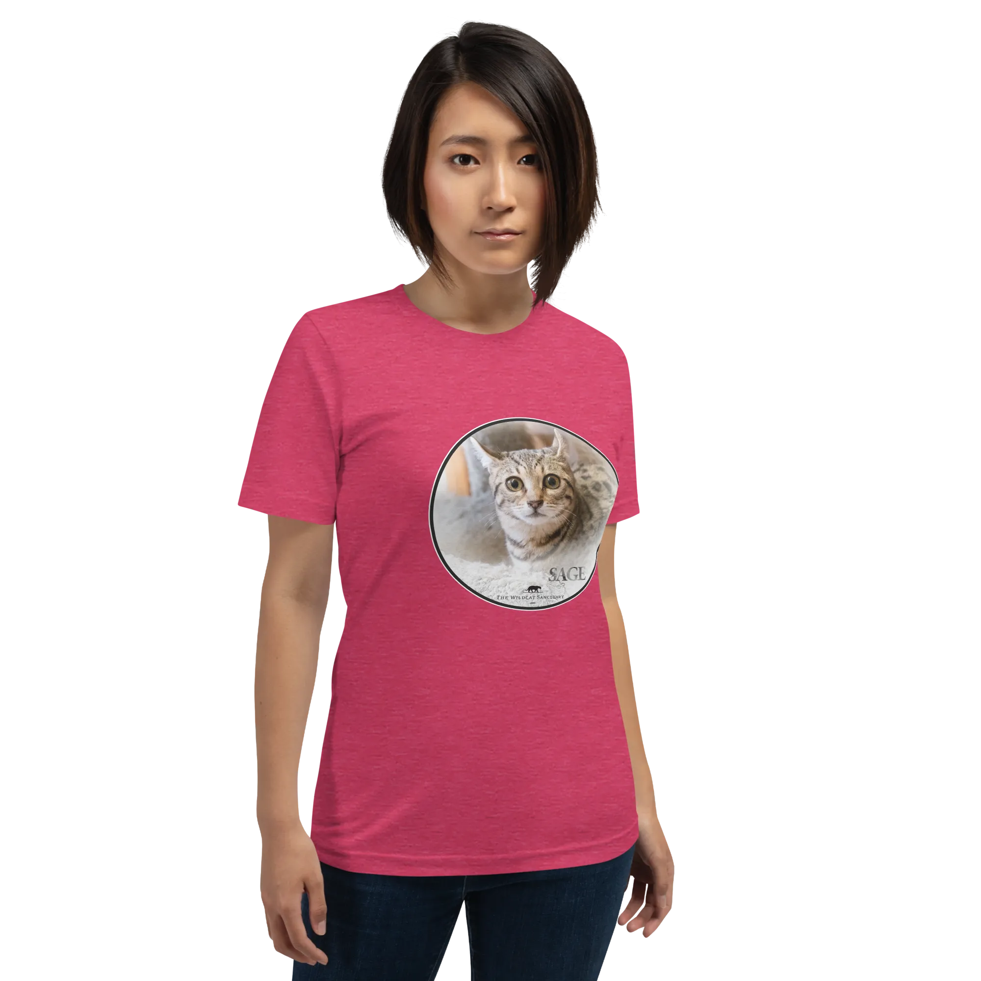 Highlander Lynx Hybrid Sage Unisex t-shirt