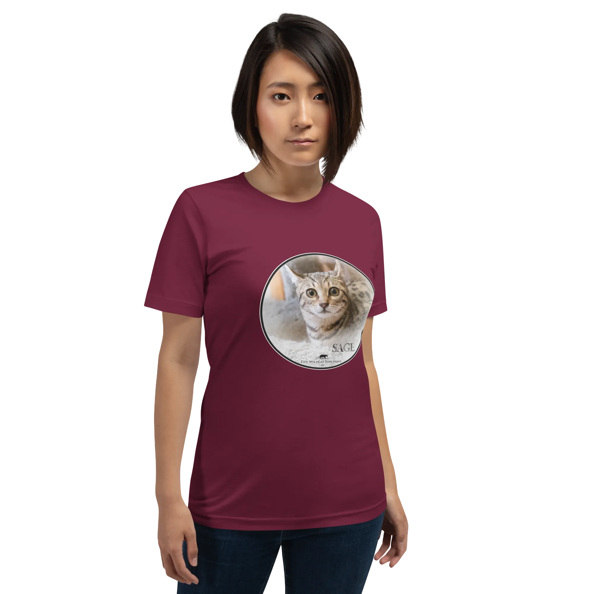 Highlander Lynx Hybrid Sage Unisex t-shirt