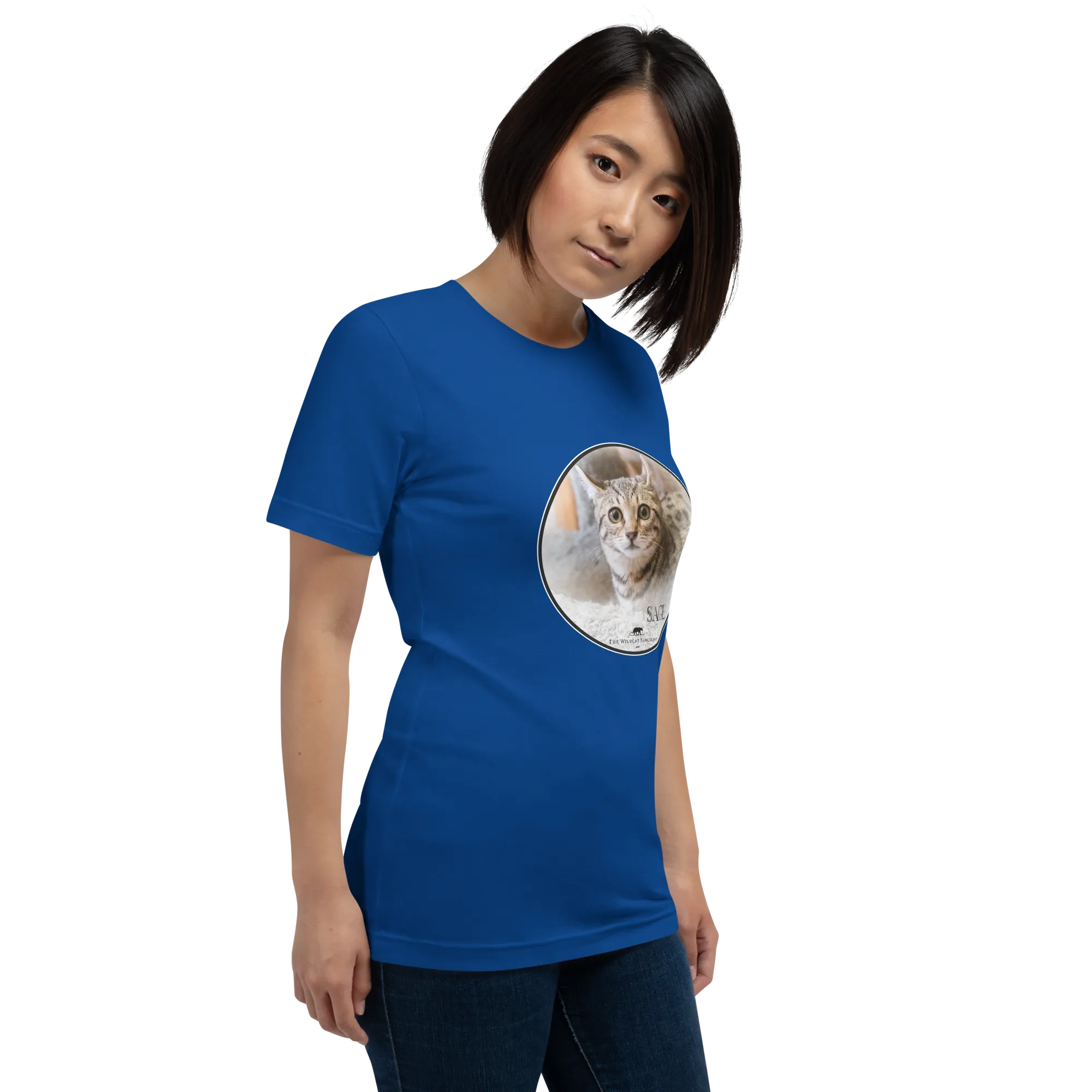Highlander Lynx Hybrid Sage Unisex t-shirt