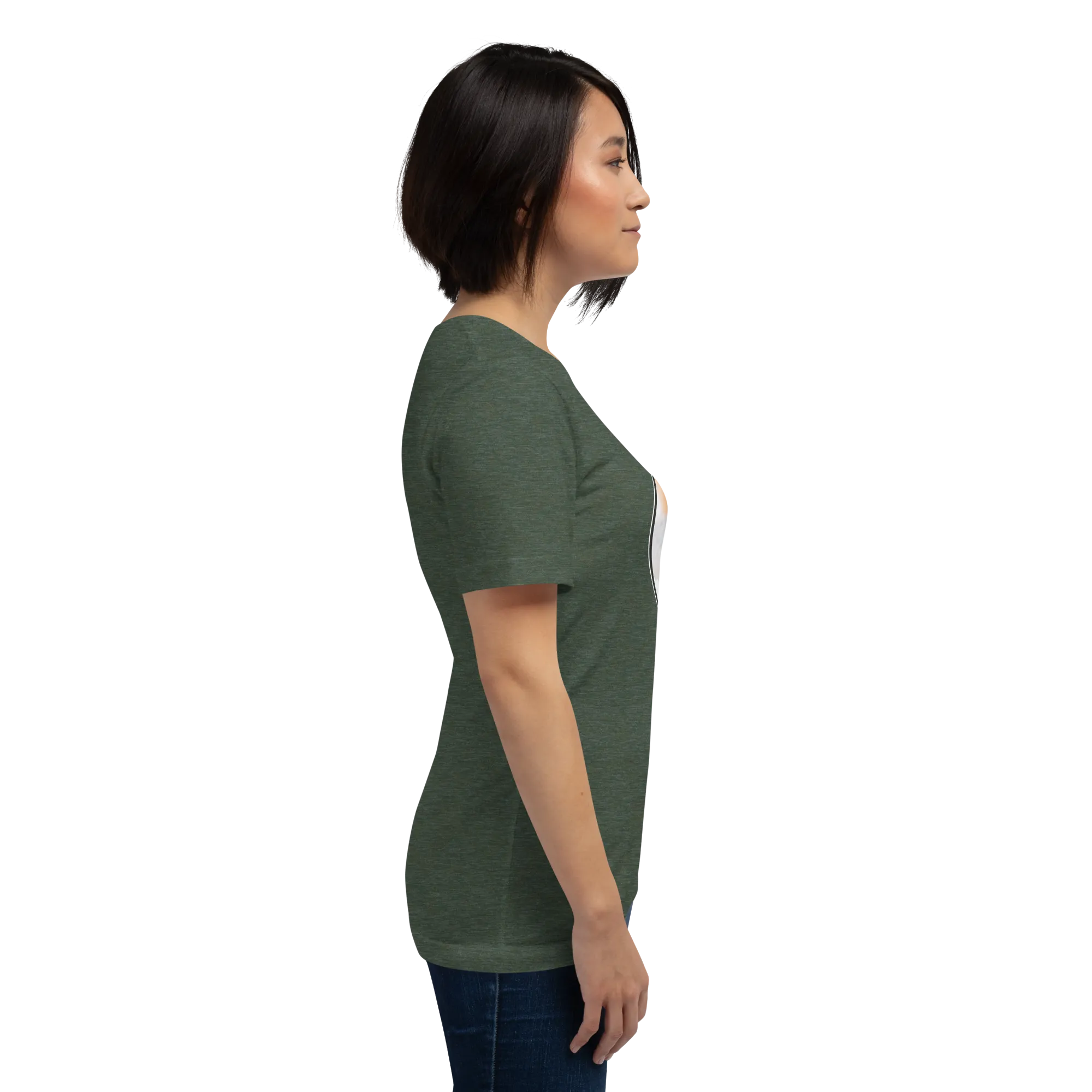 Highlander Lynx Hybrid Sage Unisex t-shirt