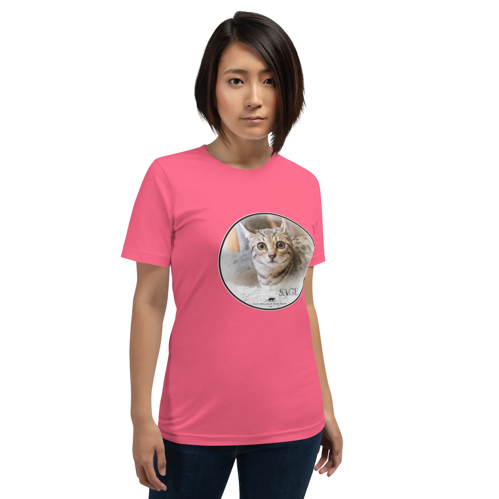Highlander Lynx Hybrid Sage Unisex t-shirt