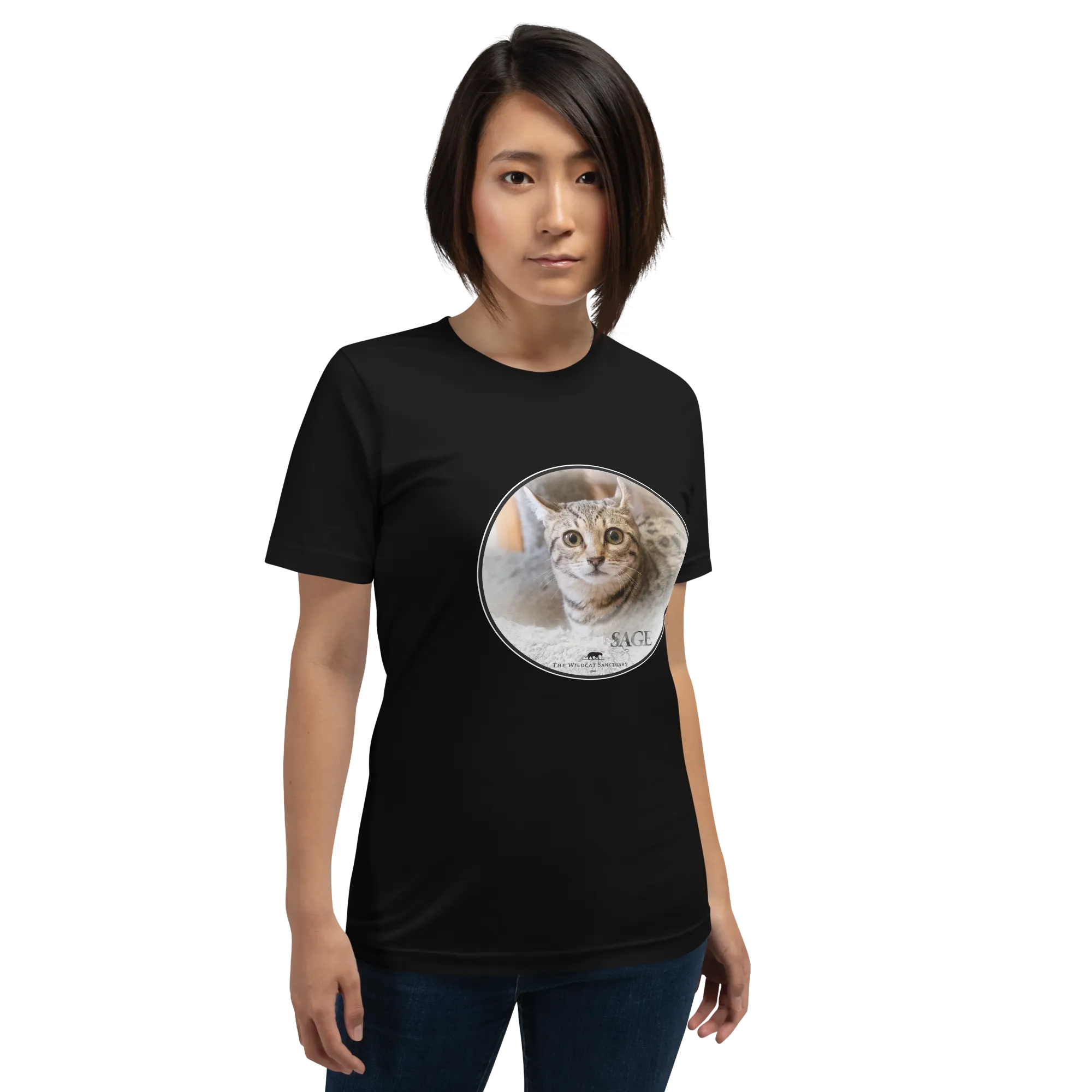 Highlander Lynx Hybrid Sage Unisex t-shirt