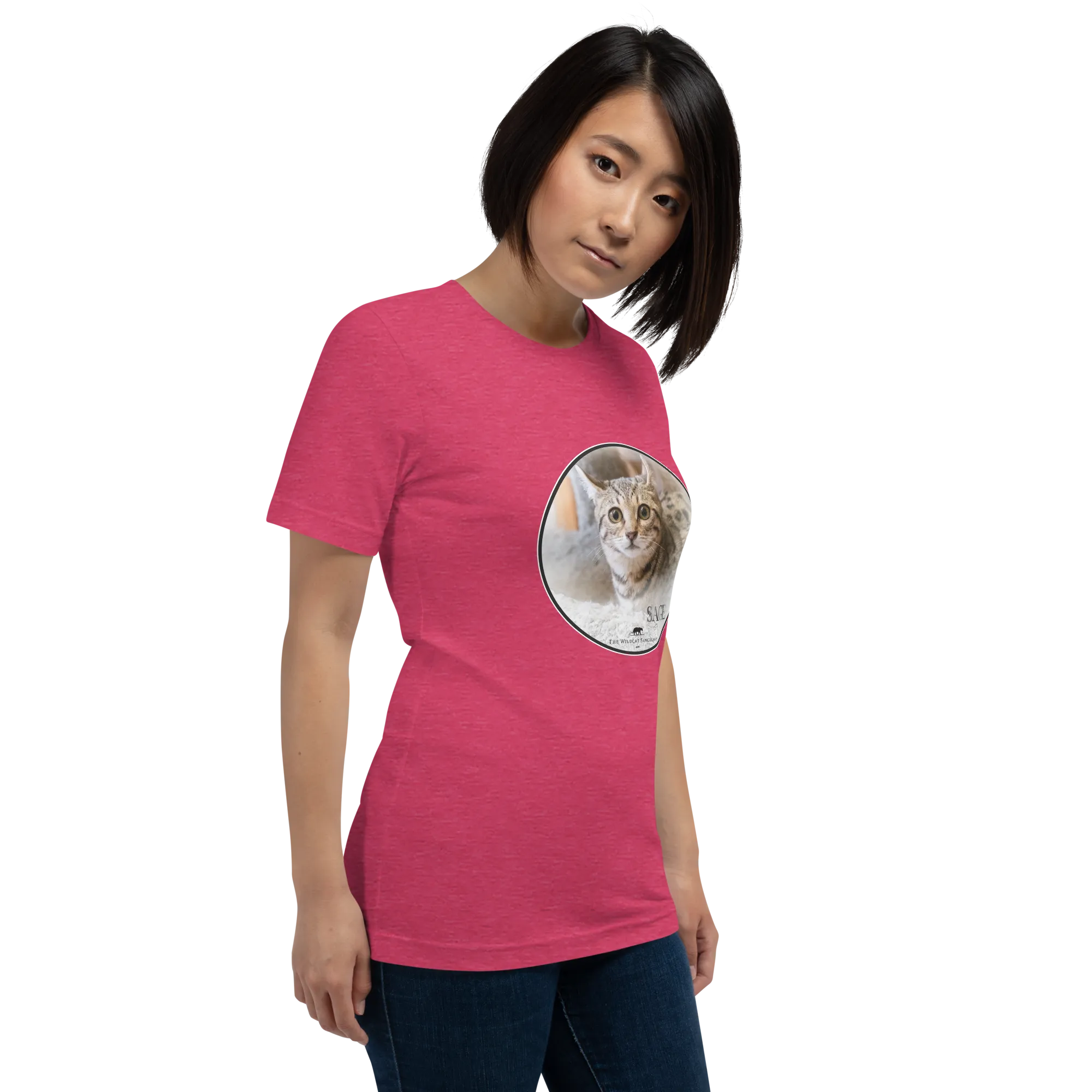 Highlander Lynx Hybrid Sage Unisex t-shirt