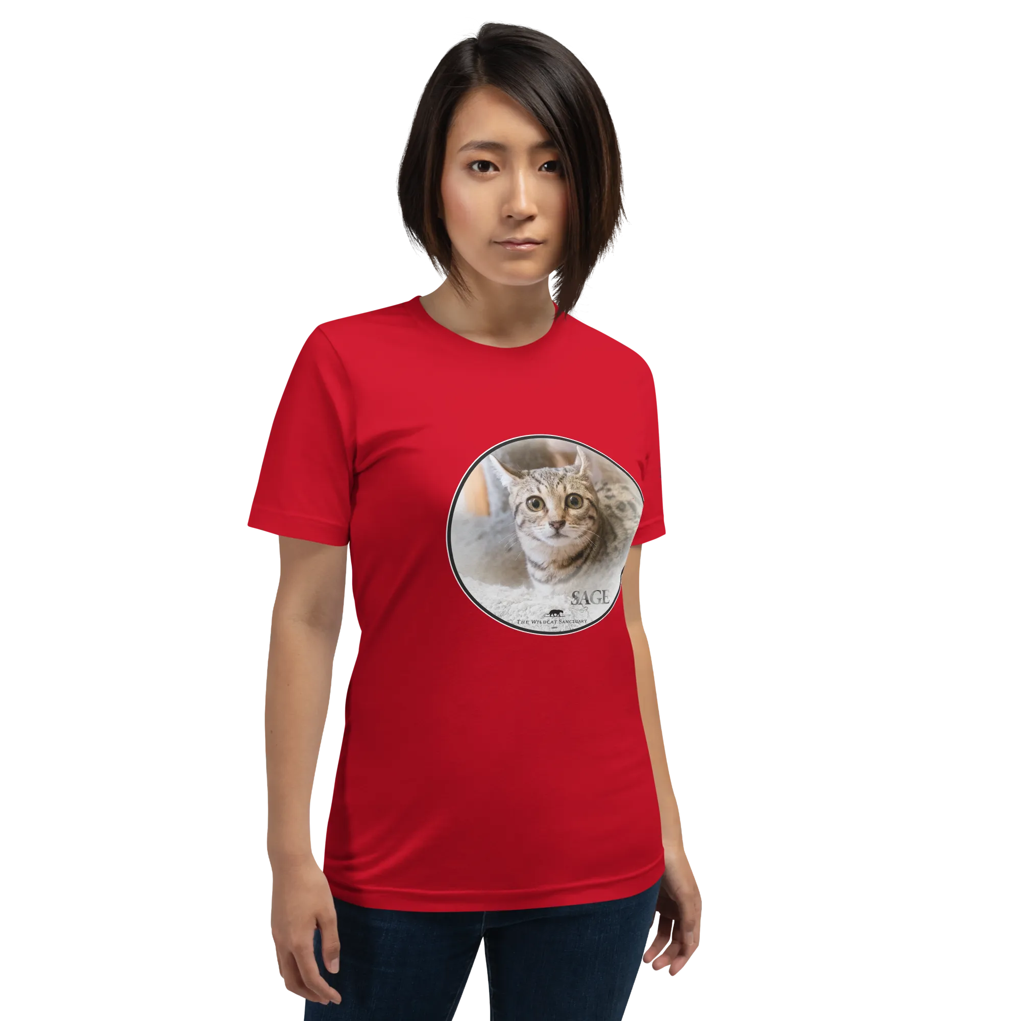 Highlander Lynx Hybrid Sage Unisex t-shirt