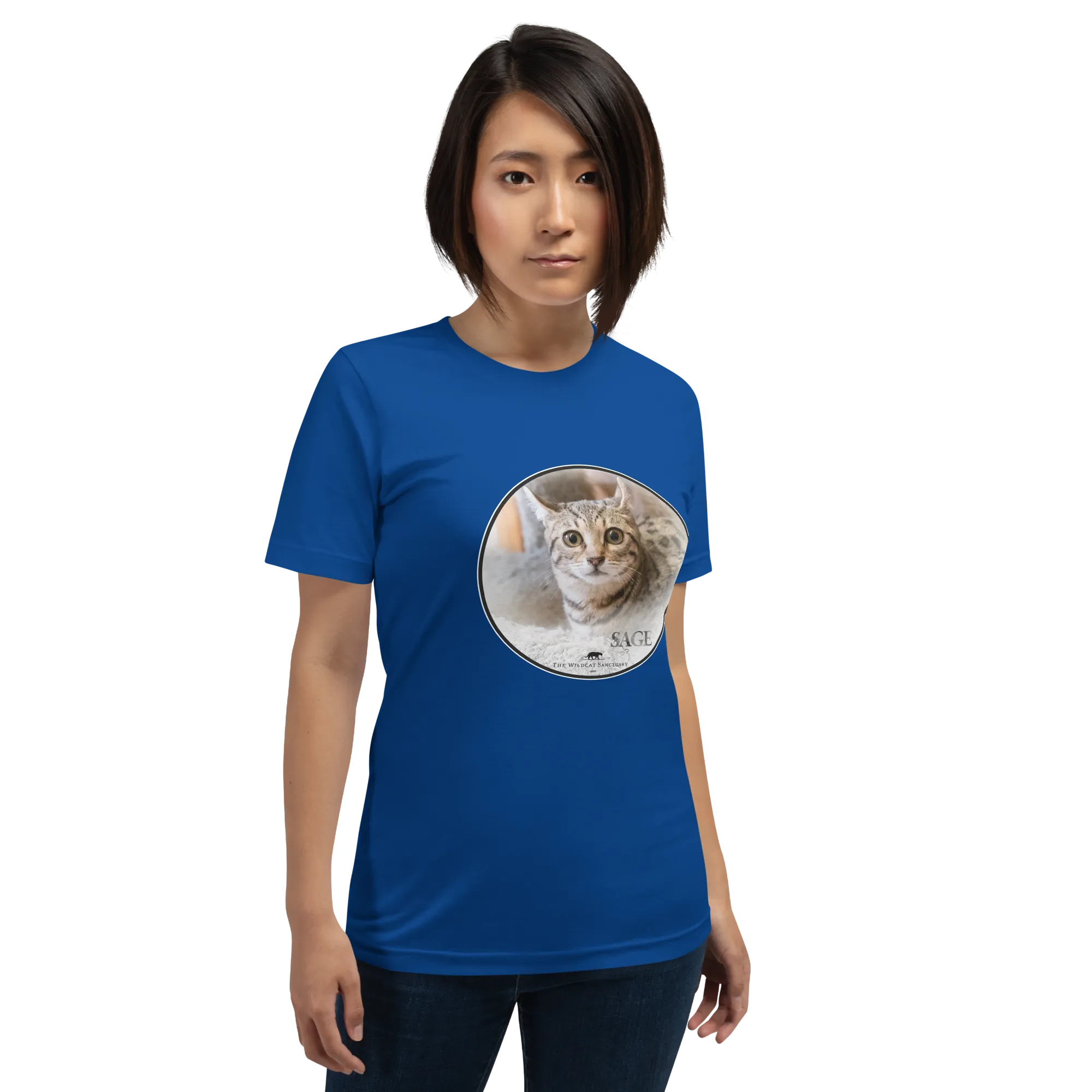 Highlander Lynx Hybrid Sage Unisex t-shirt