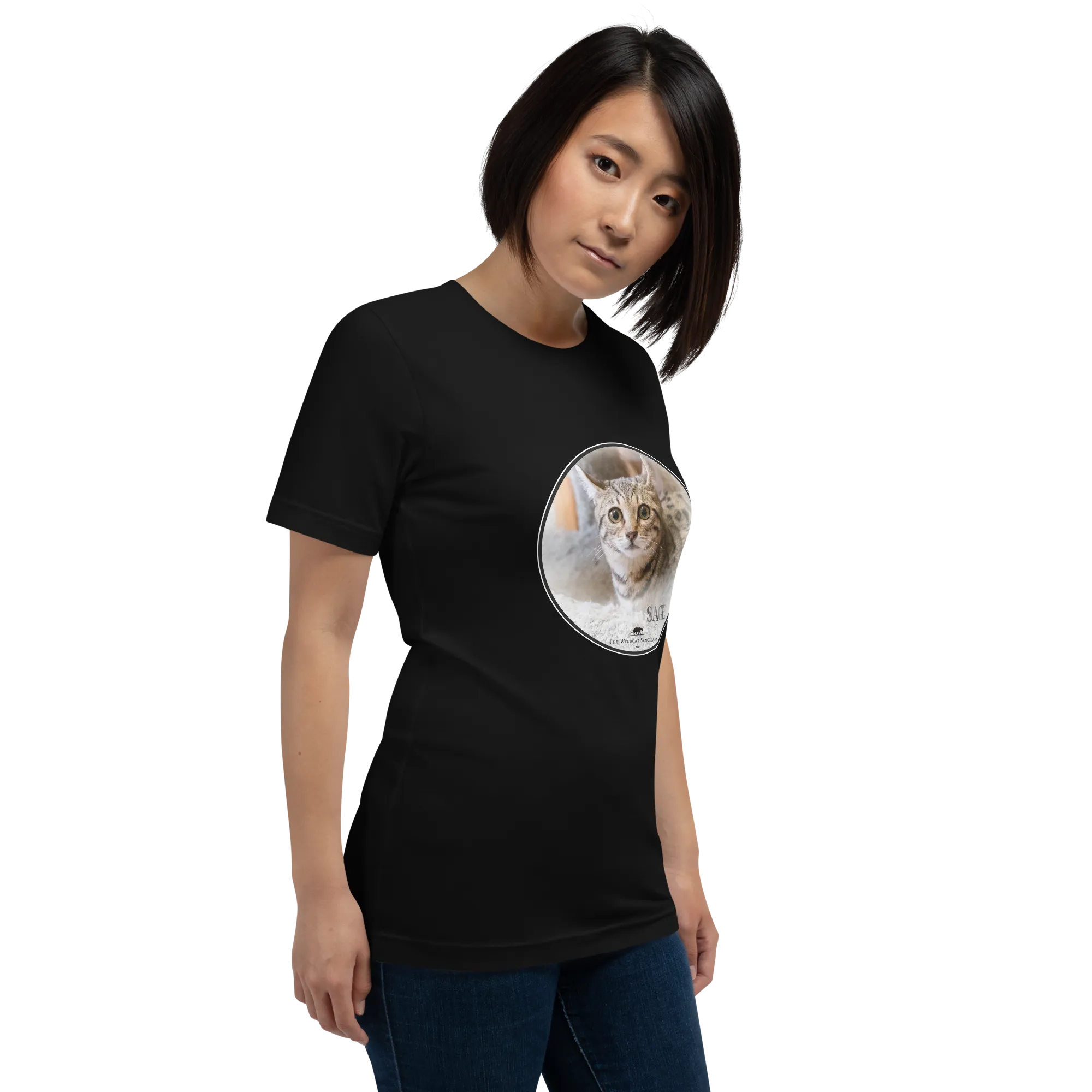 Highlander Lynx Hybrid Sage Unisex t-shirt