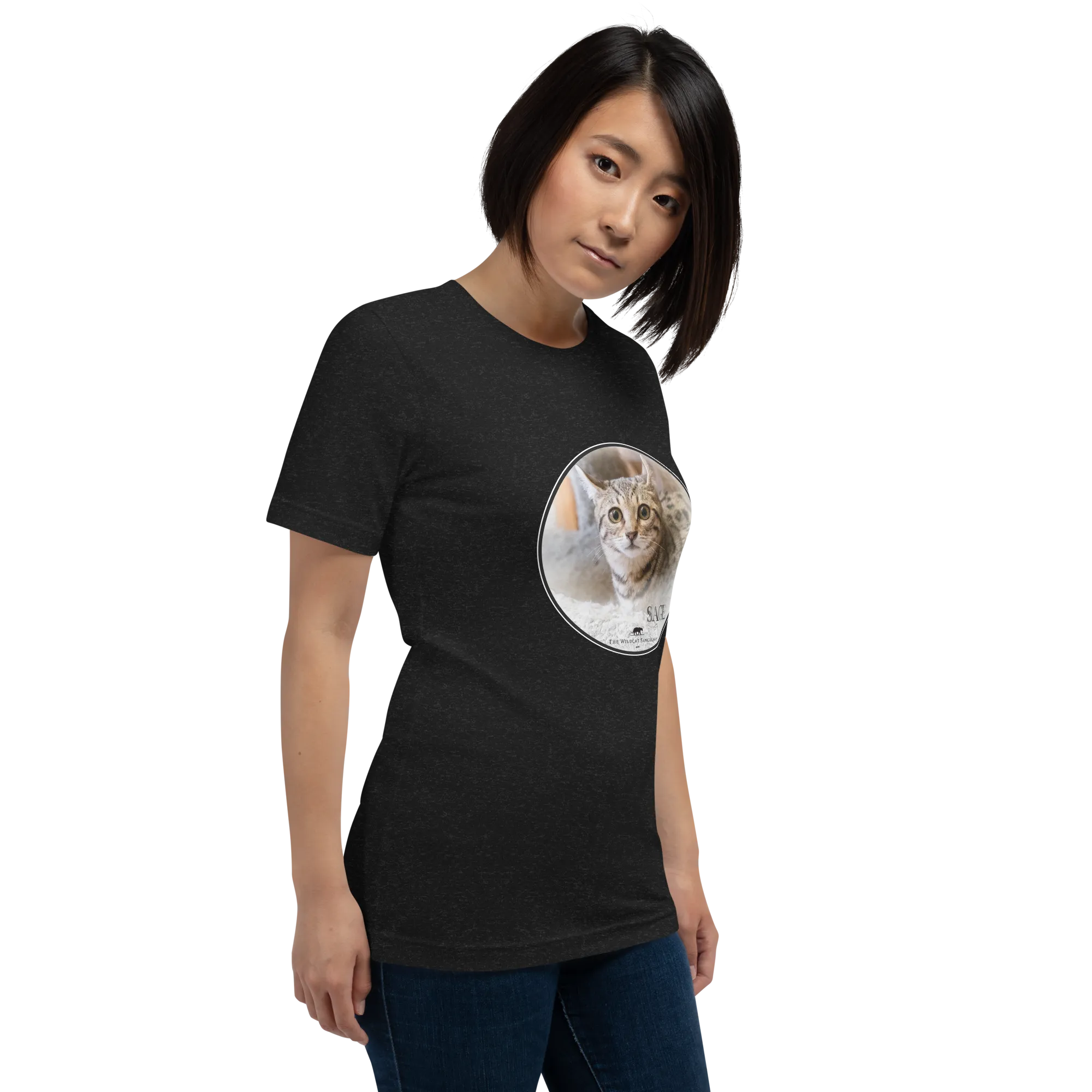 Highlander Lynx Hybrid Sage Unisex t-shirt