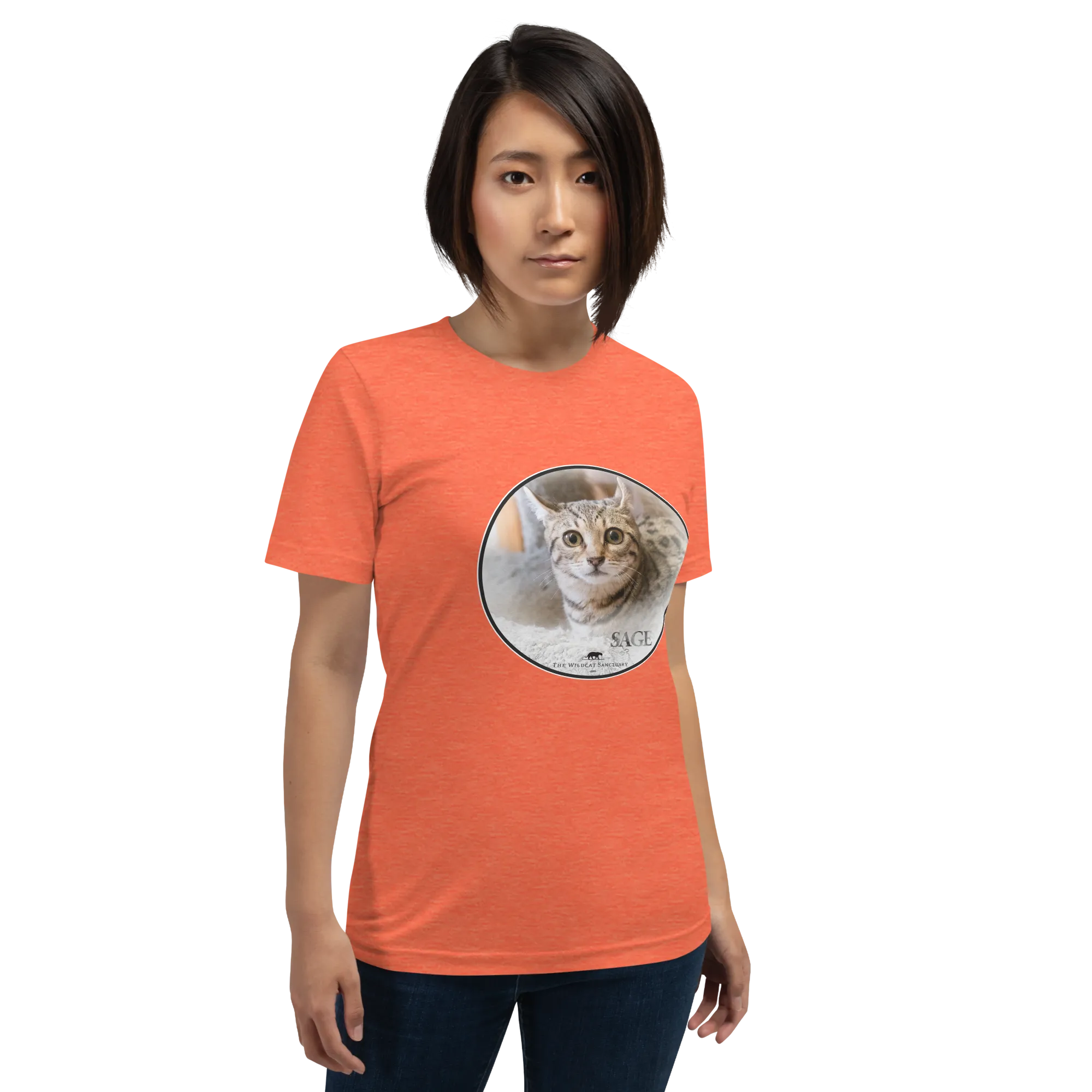 Highlander Lynx Hybrid Sage Unisex t-shirt
