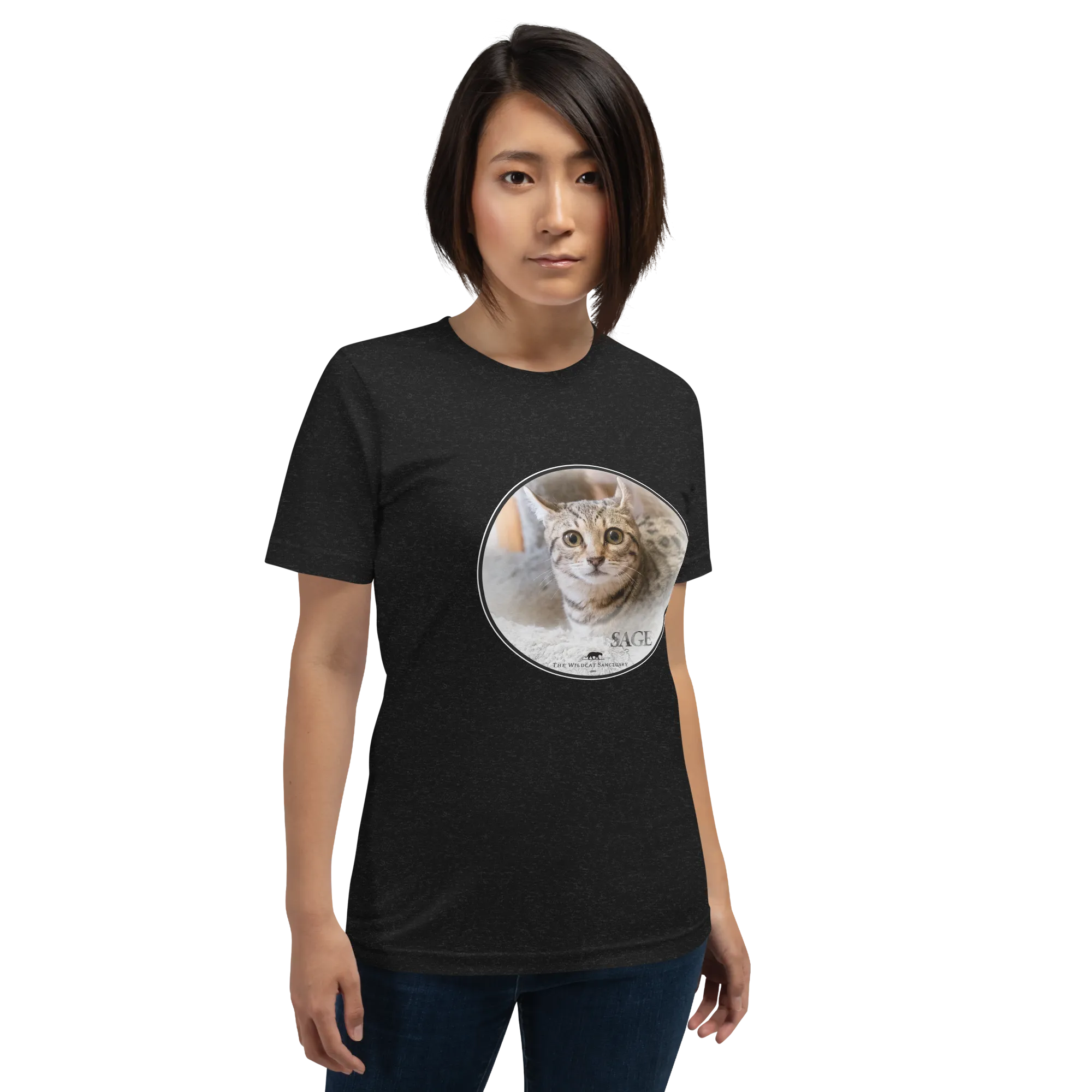Highlander Lynx Hybrid Sage Unisex t-shirt