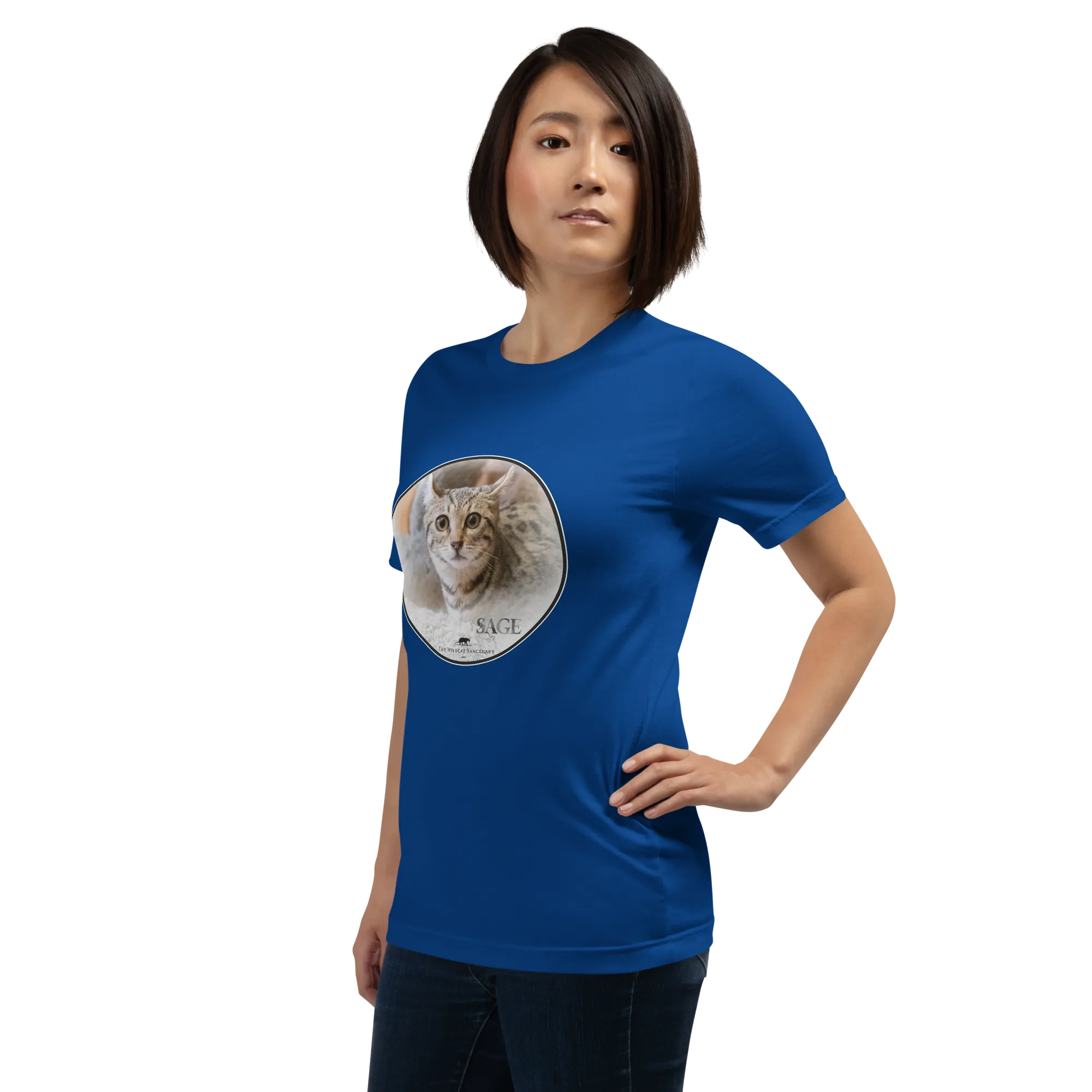 Highlander Lynx Hybrid Sage Unisex t-shirt