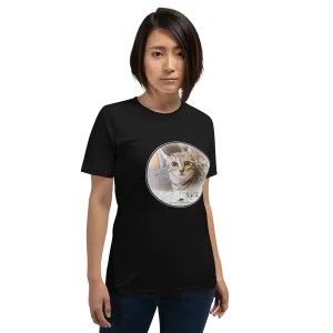 Highlander Lynx Hybrid Sage Unisex t-shirt