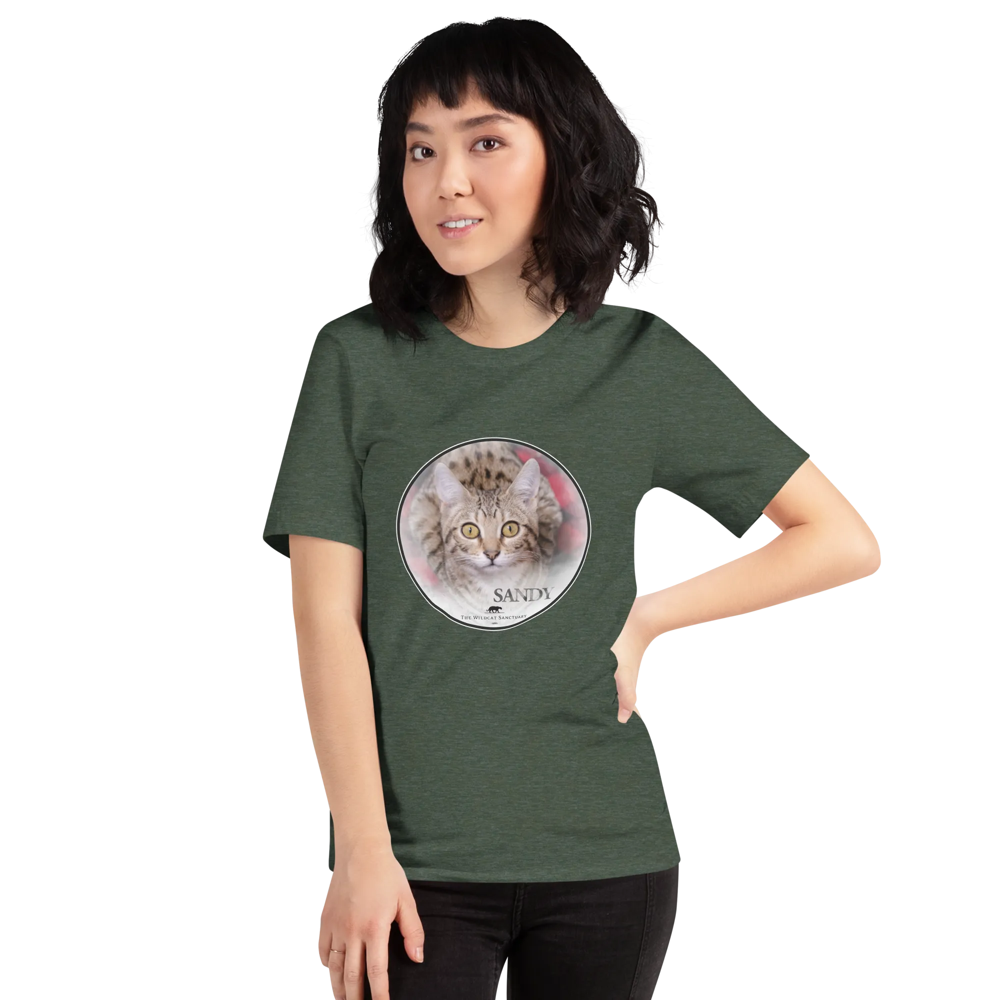 Highlander Lynx Hybrid Sandy Unisex t-shirt