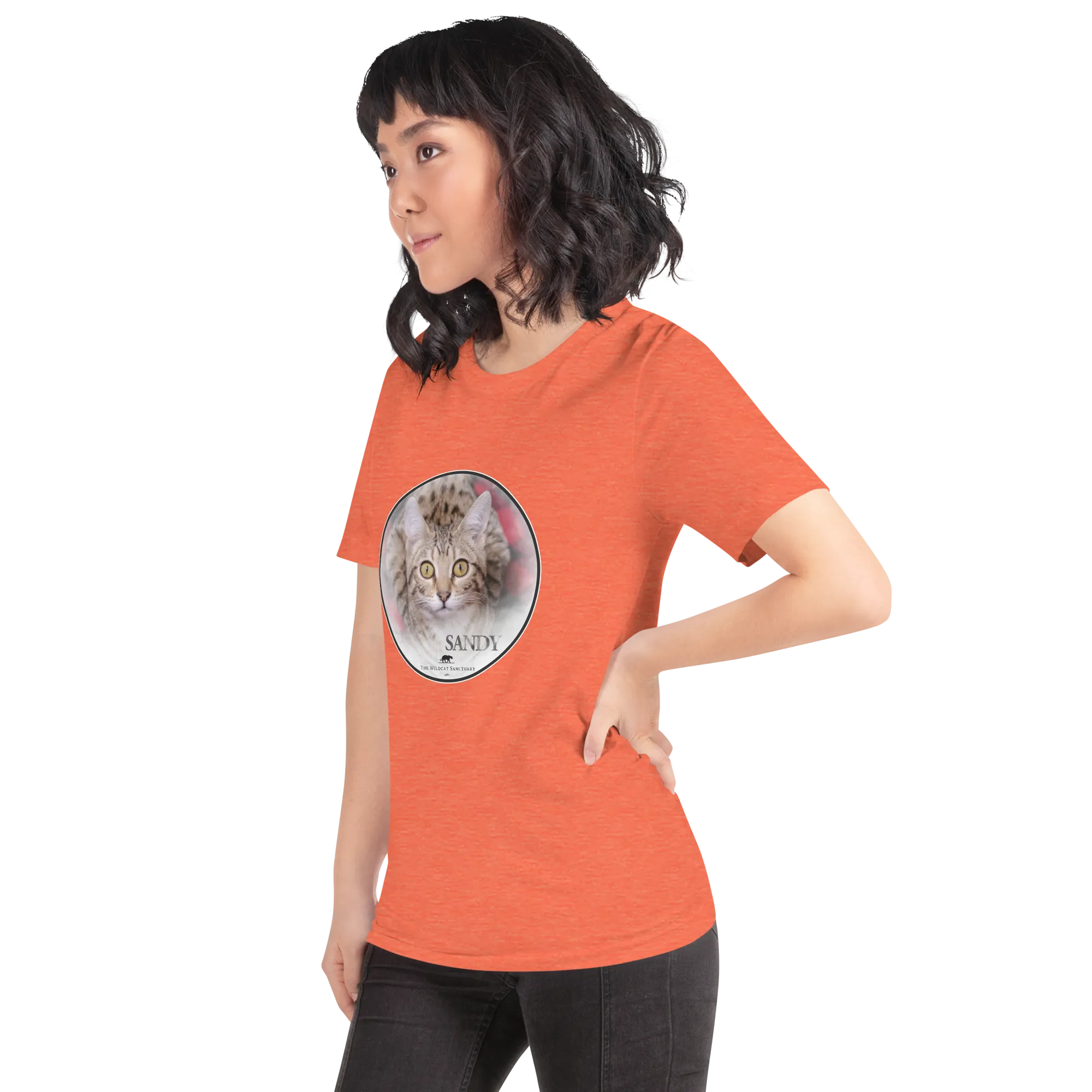 Highlander Lynx Hybrid Sandy Unisex t-shirt