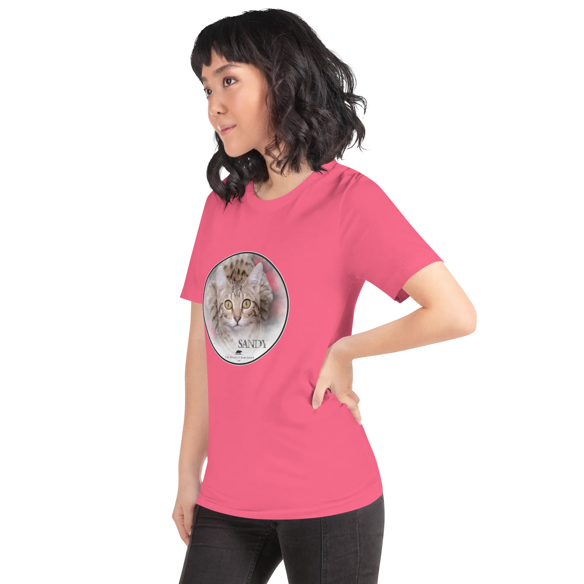 Highlander Lynx Hybrid Sandy Unisex t-shirt