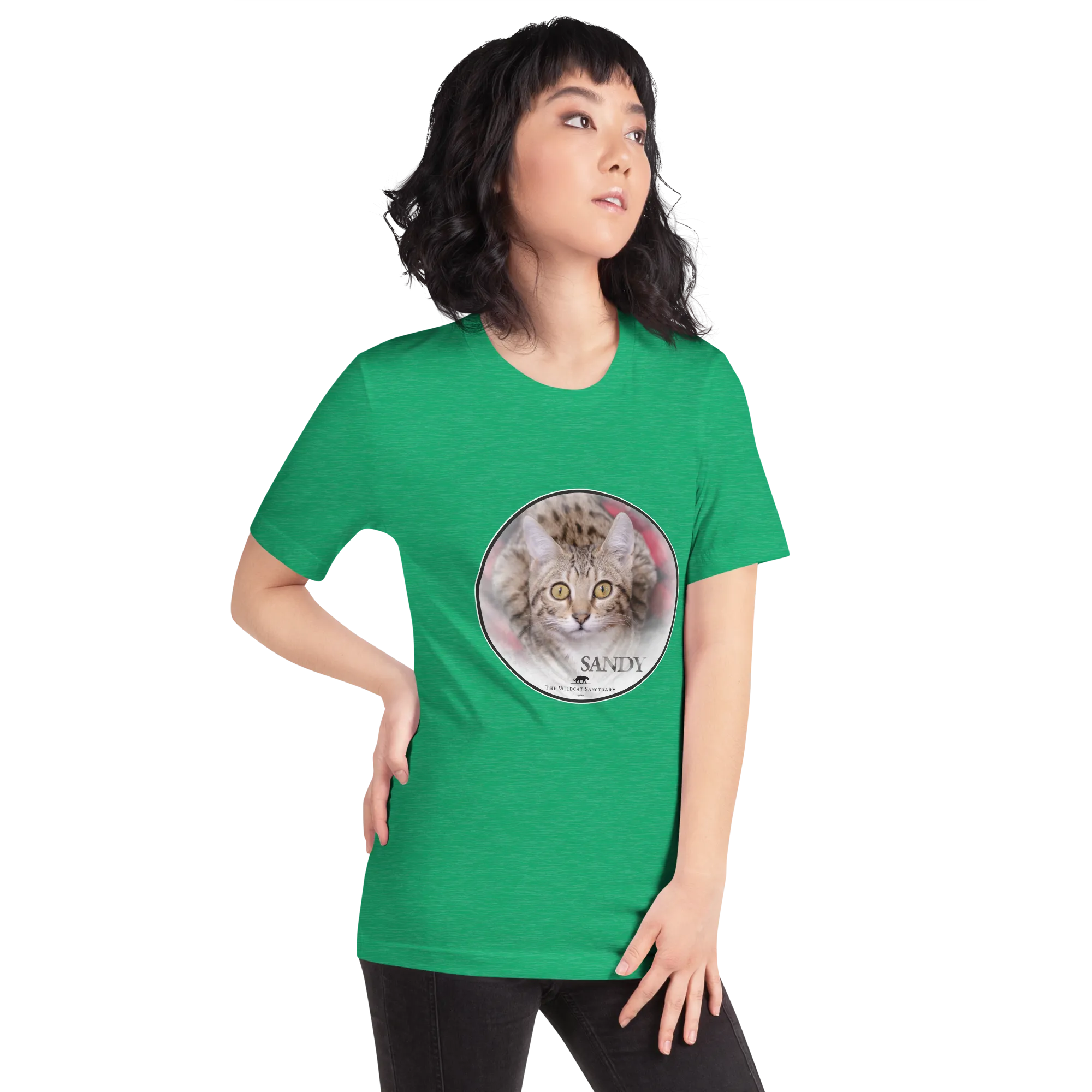 Highlander Lynx Hybrid Sandy Unisex t-shirt