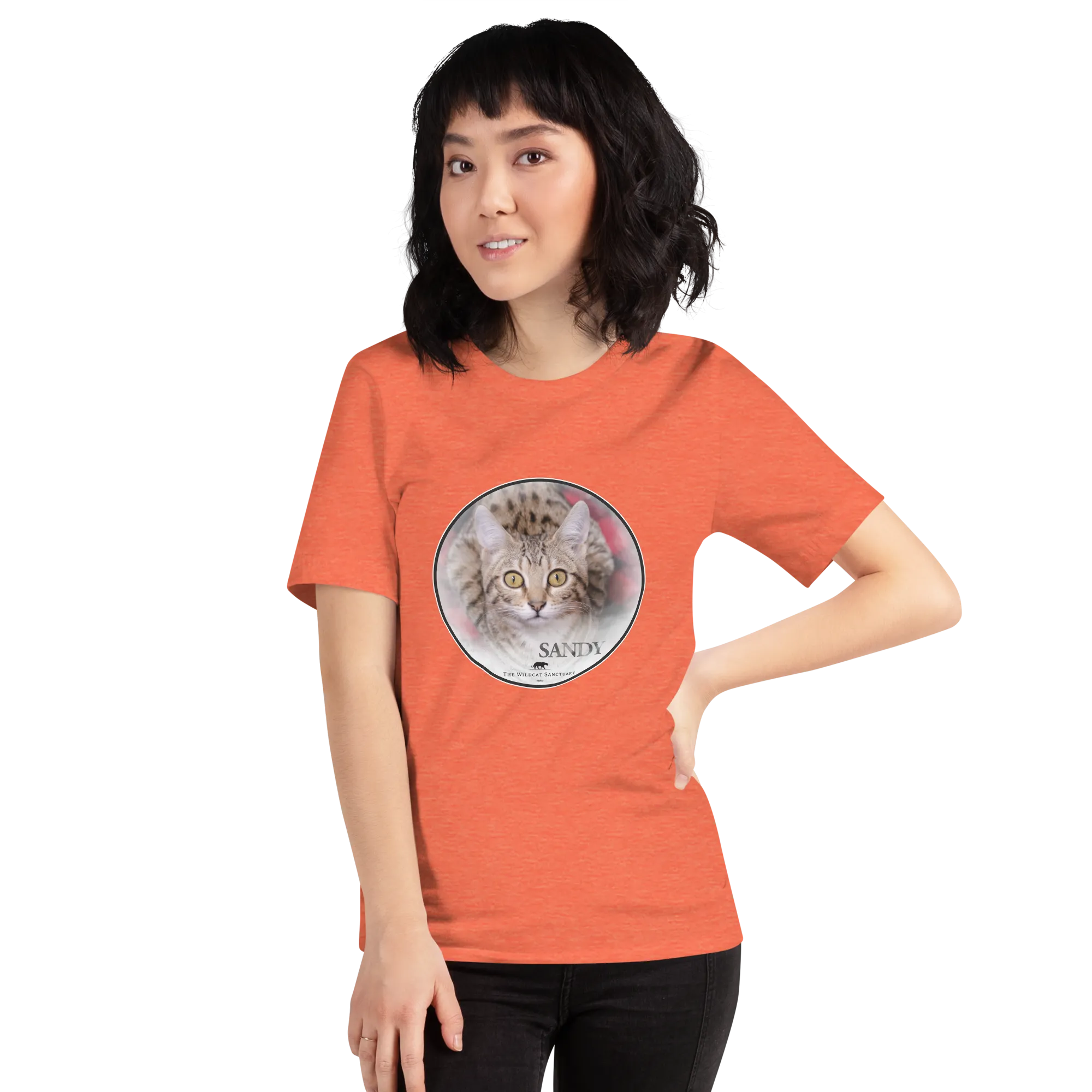 Highlander Lynx Hybrid Sandy Unisex t-shirt