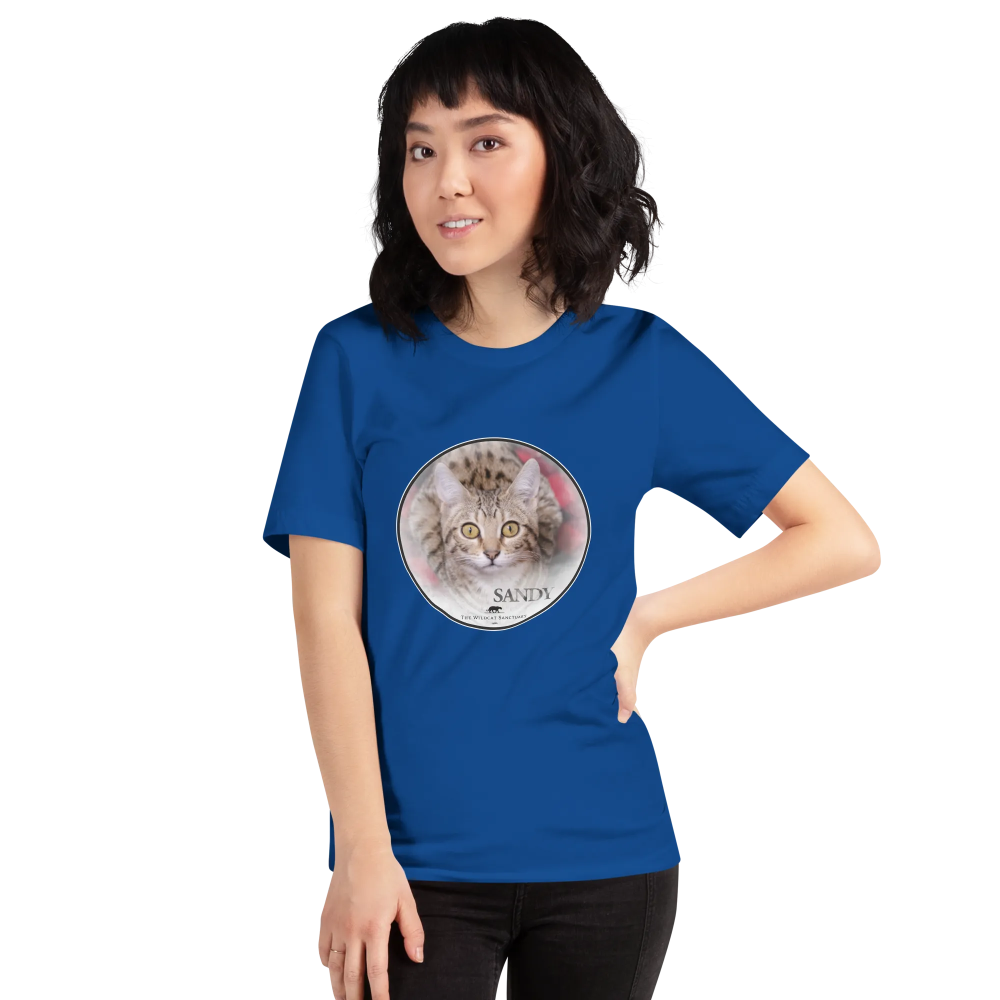 Highlander Lynx Hybrid Sandy Unisex t-shirt