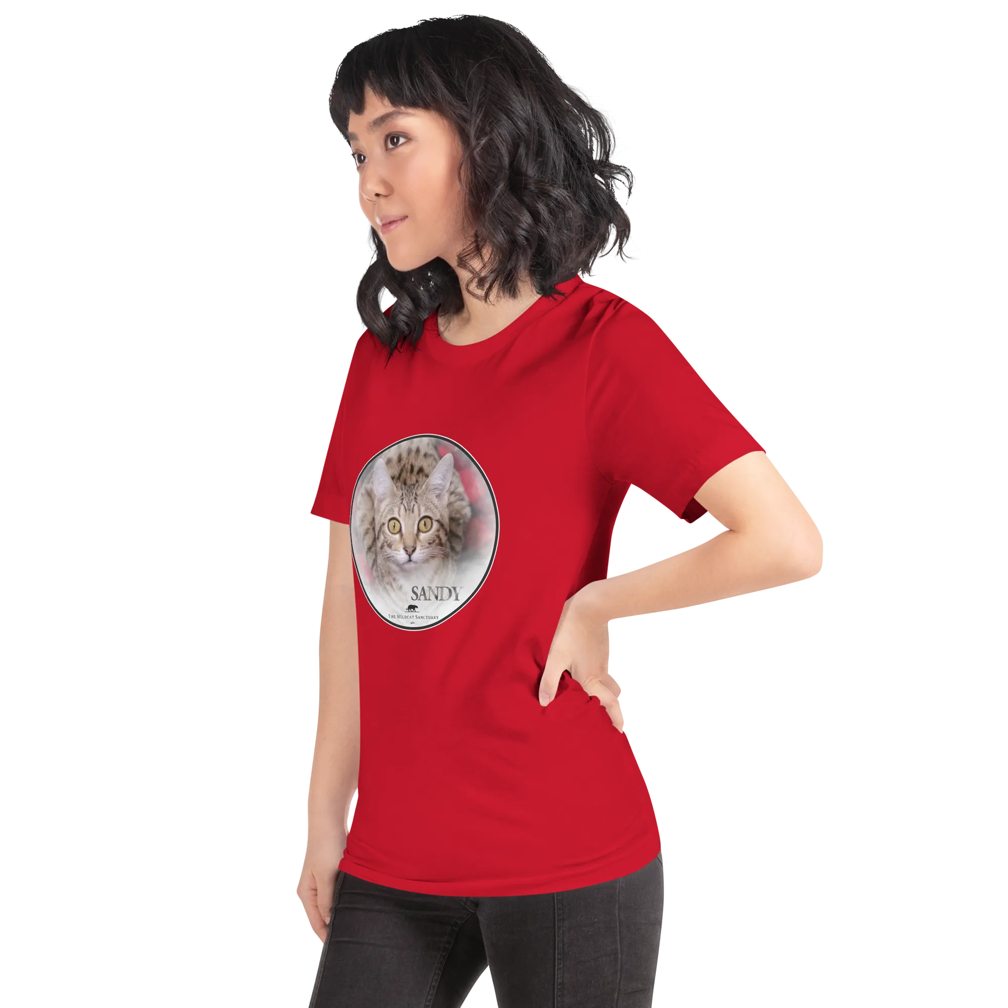 Highlander Lynx Hybrid Sandy Unisex t-shirt