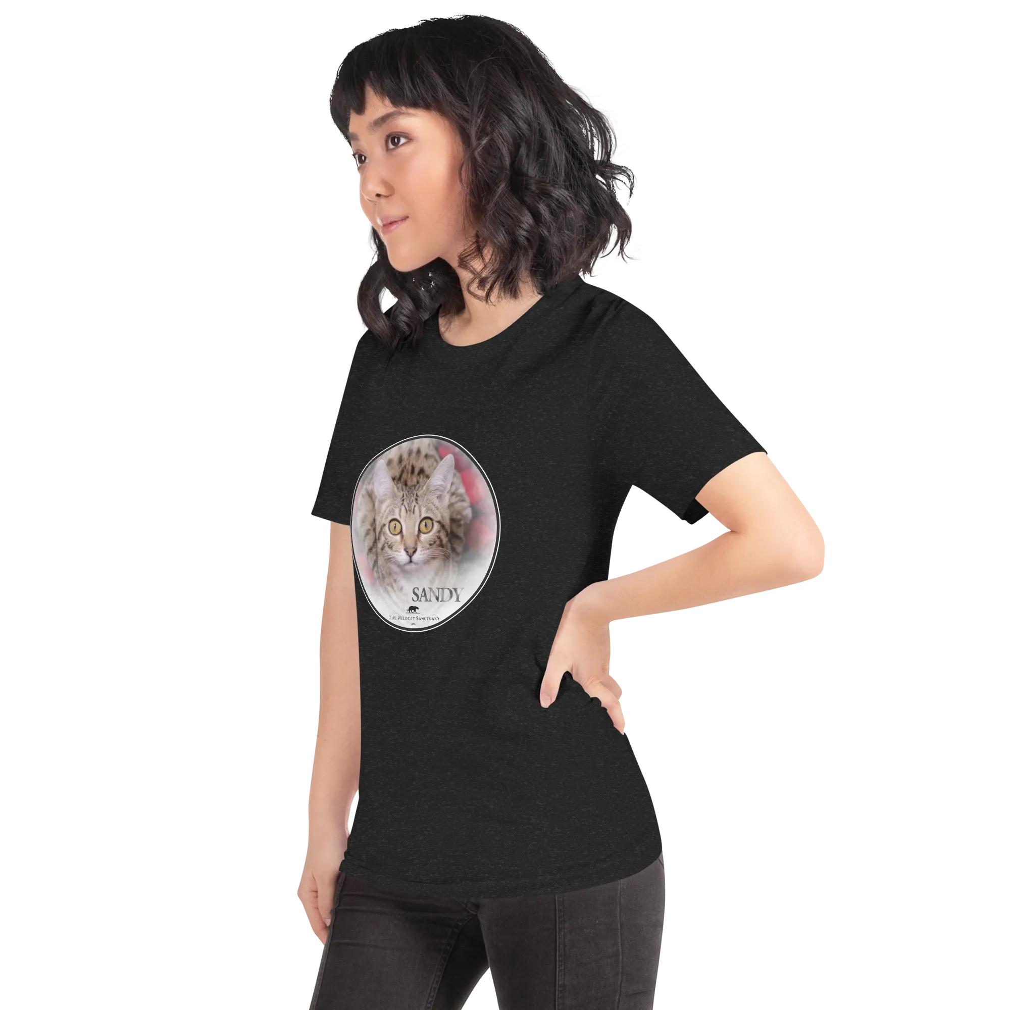 Highlander Lynx Hybrid Sandy Unisex t-shirt
