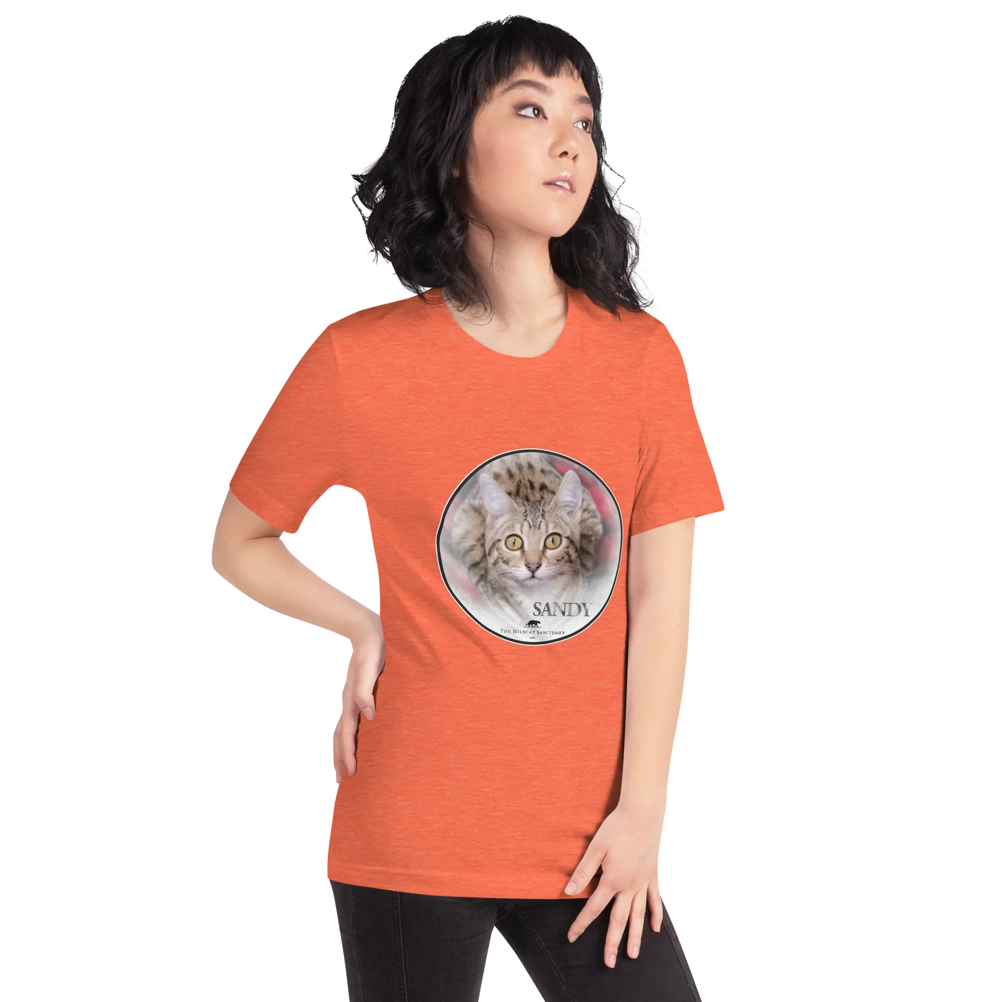 Highlander Lynx Hybrid Sandy Unisex t-shirt
