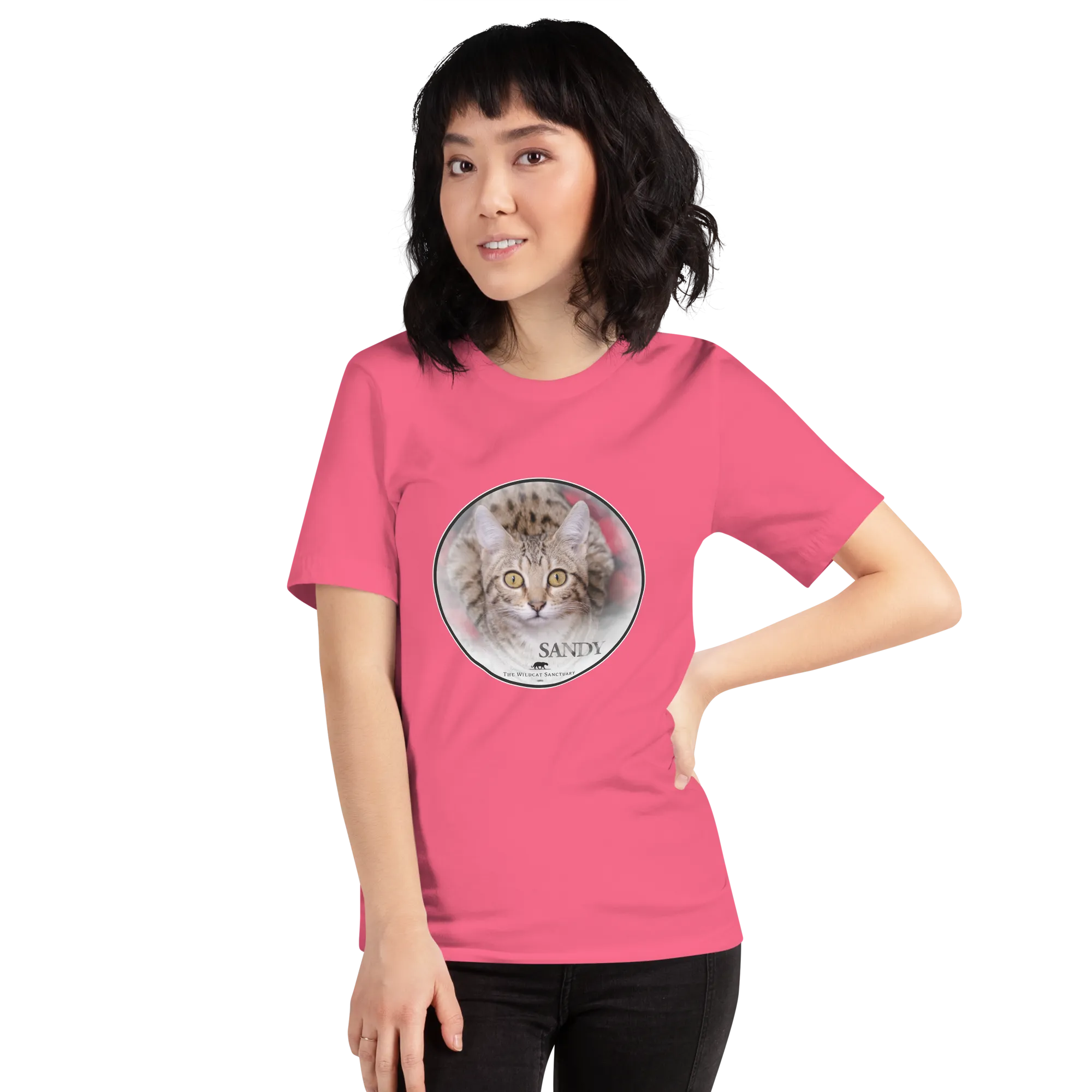 Highlander Lynx Hybrid Sandy Unisex t-shirt